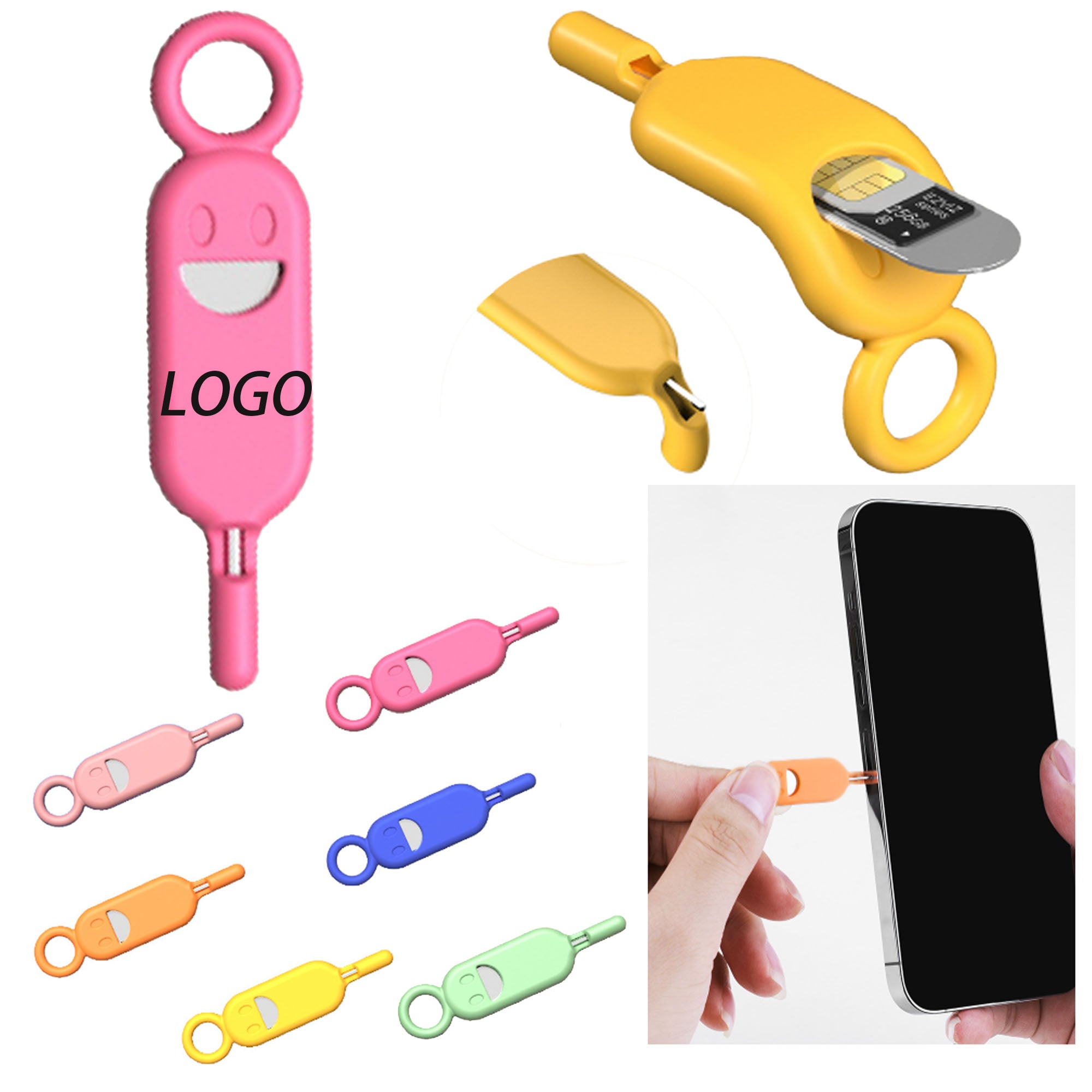 Silicone Sim Card Pin Tool
