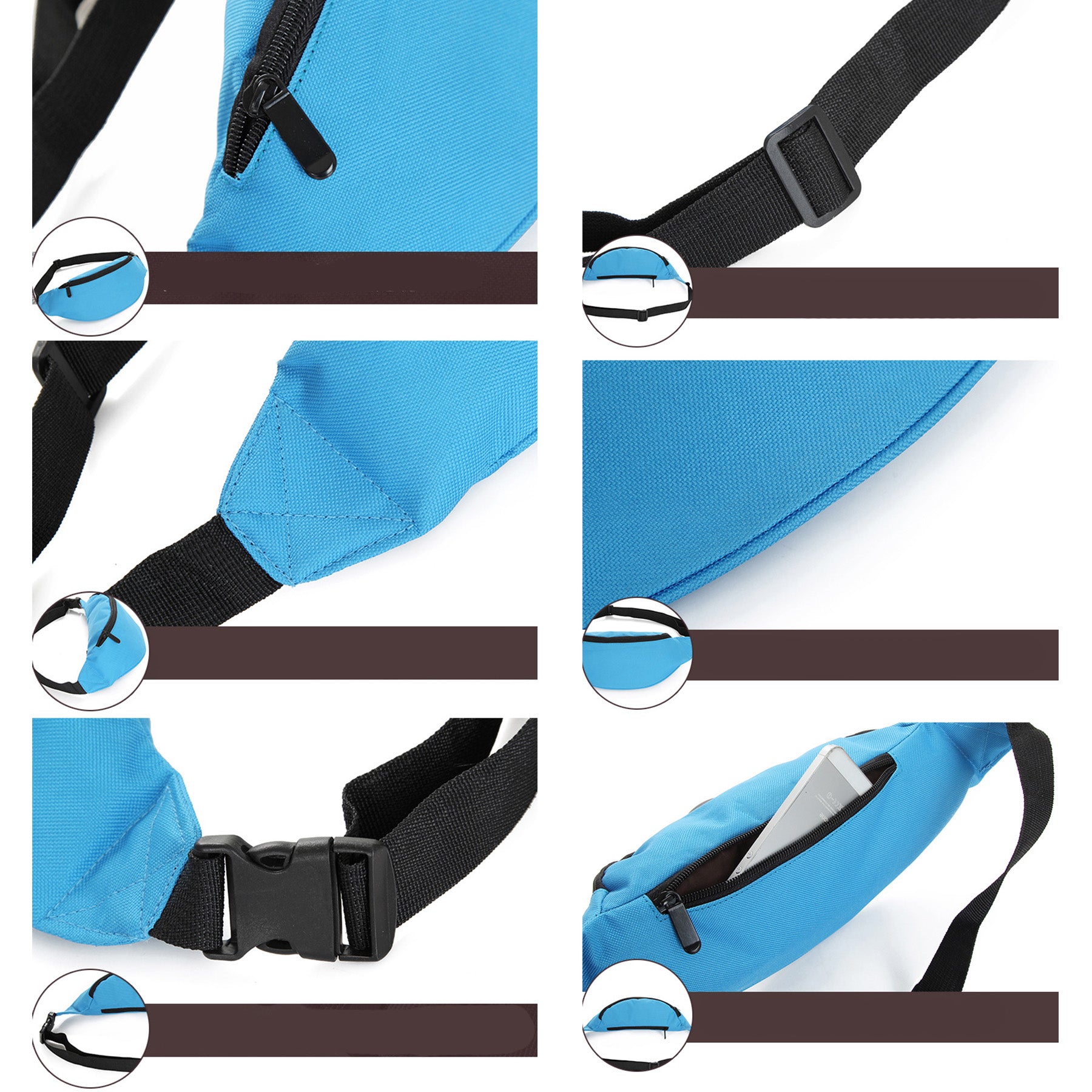 Classic Sports Fanny Pack Crossbody Bag