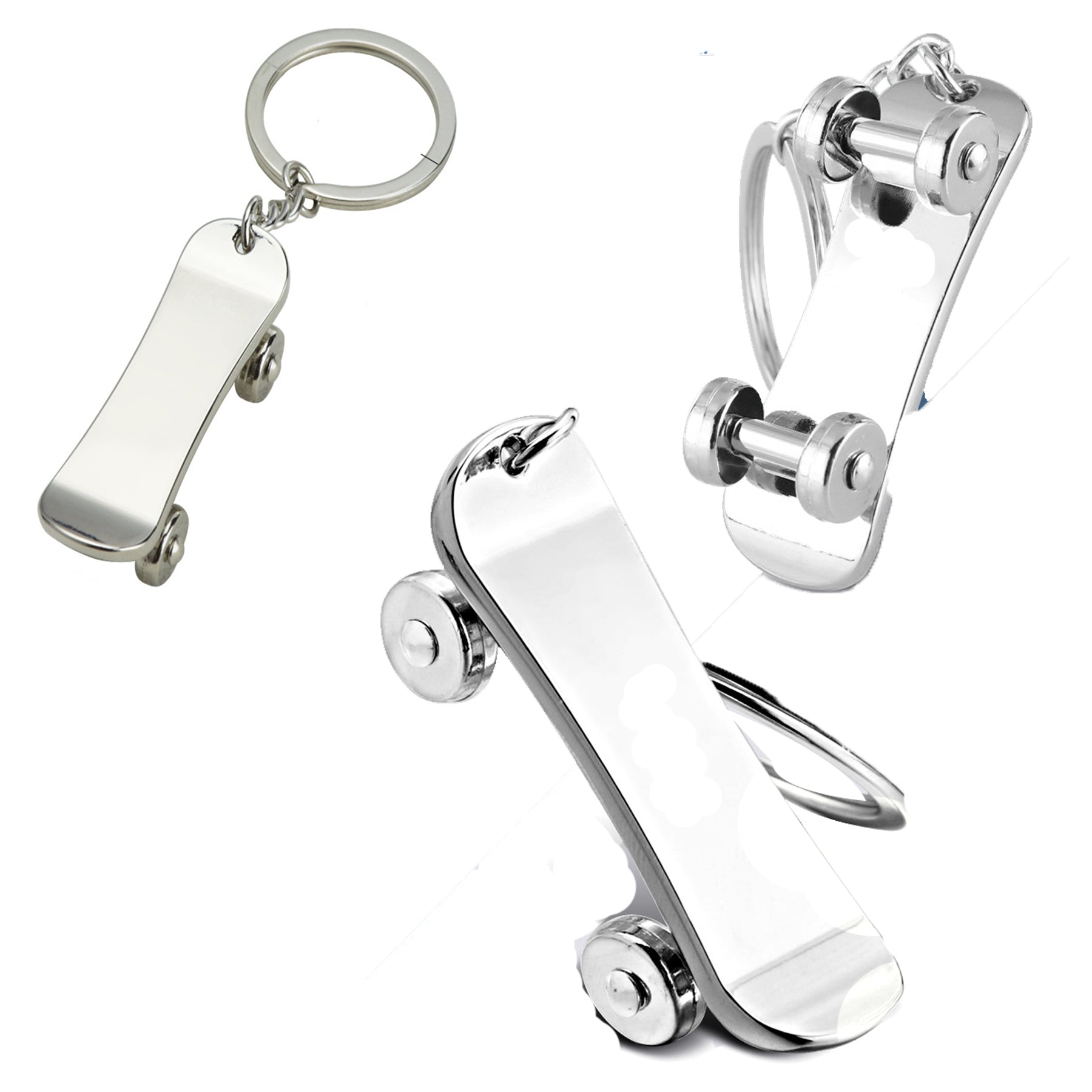 Metal Scooter Keychain Pendant