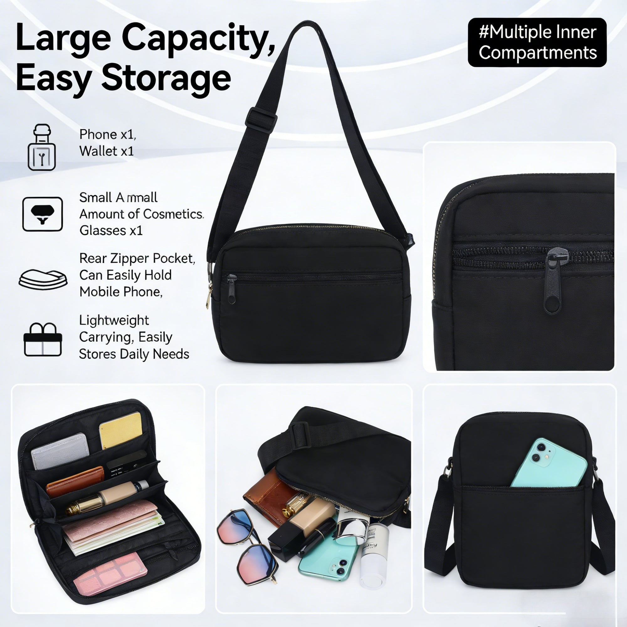 Unisex Fanny Pack Crossbody Bag