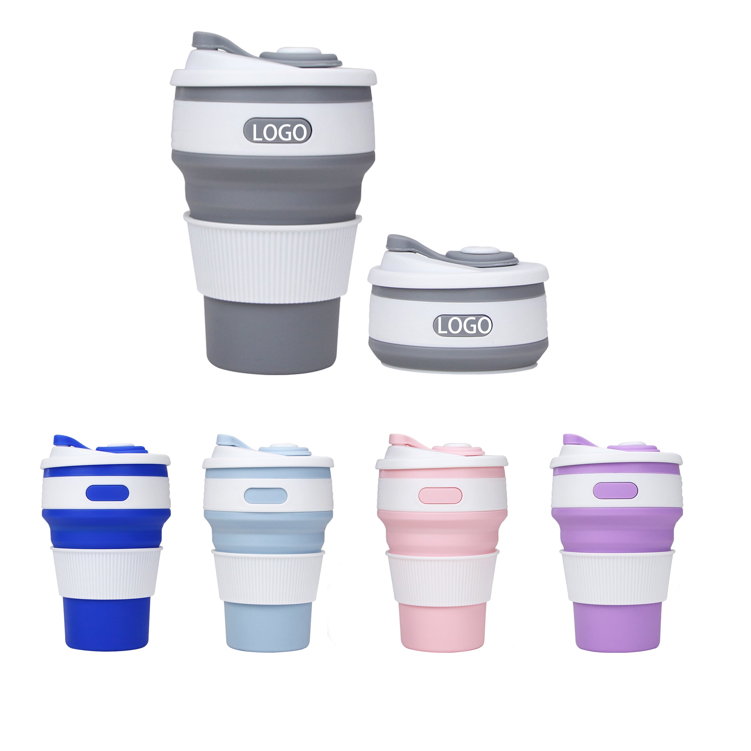 Collapsible Coffee Cup With Lid