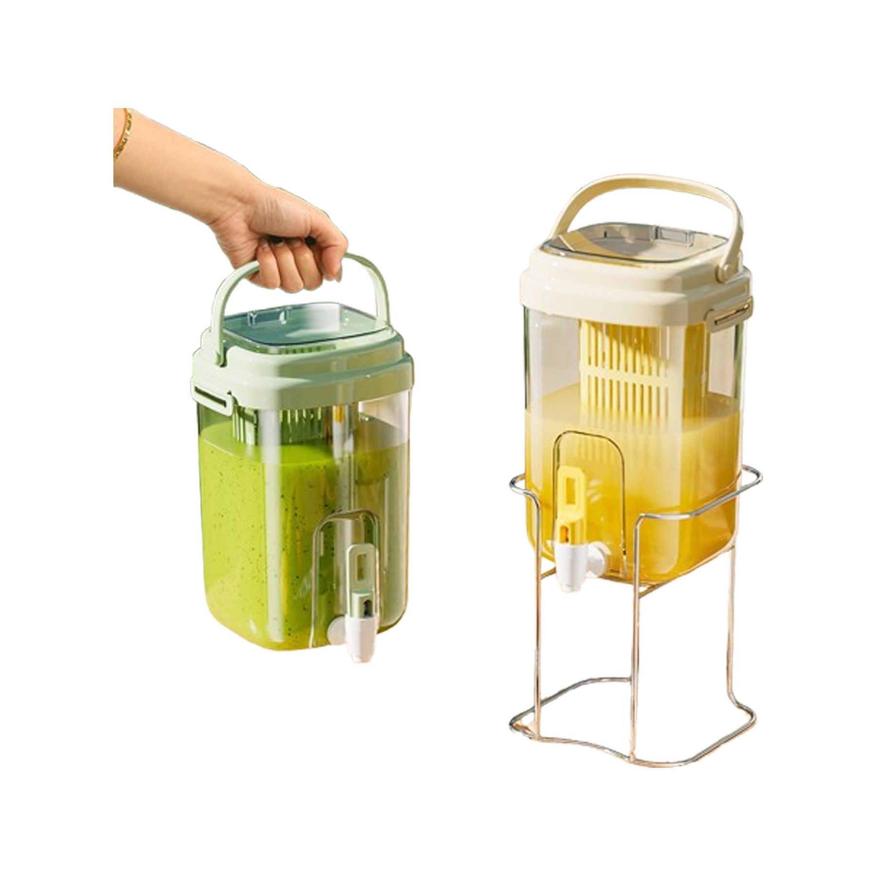 Clear Plastic Water Bucket With Faucet