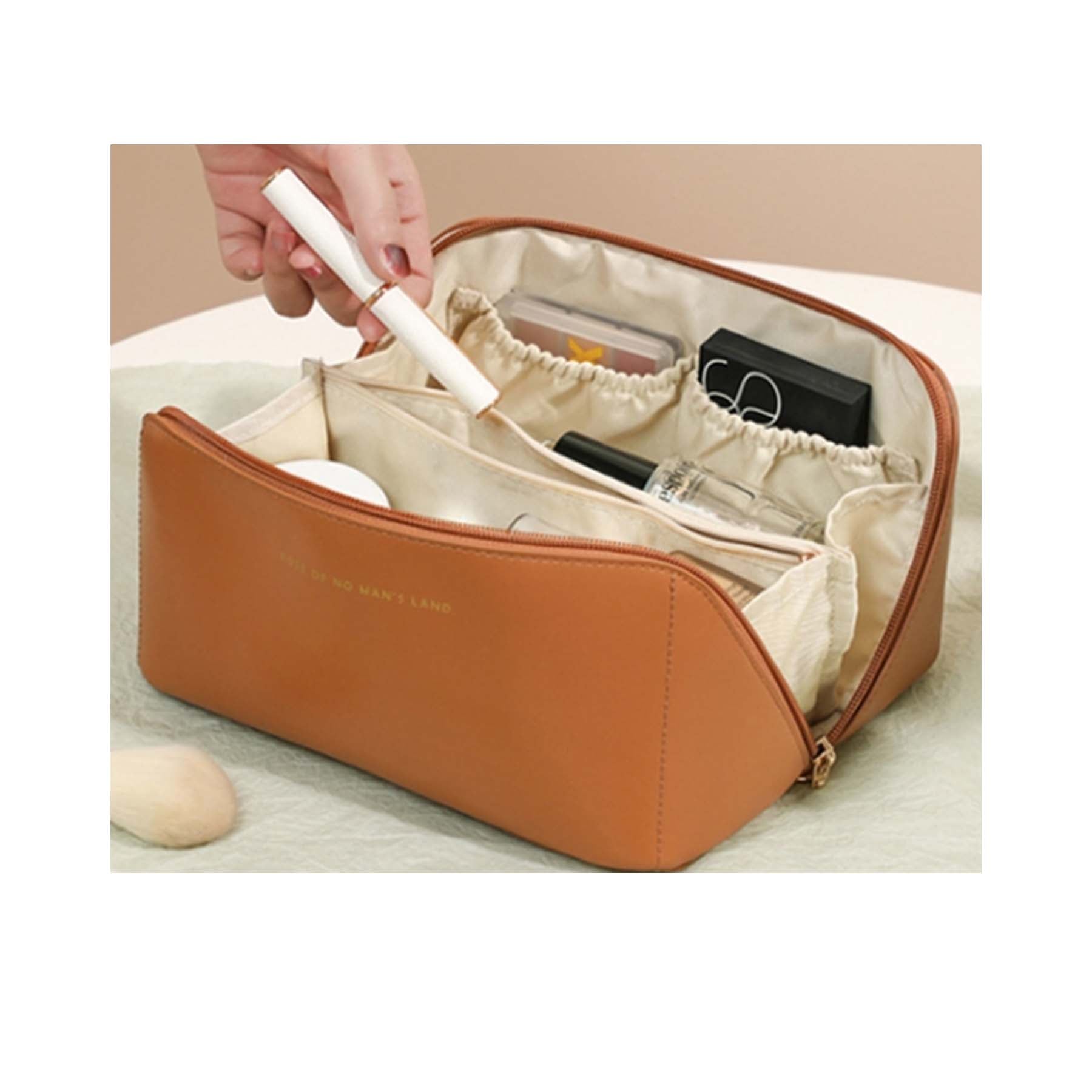 Portable Cosmetics & Toiletries Organizer Bag