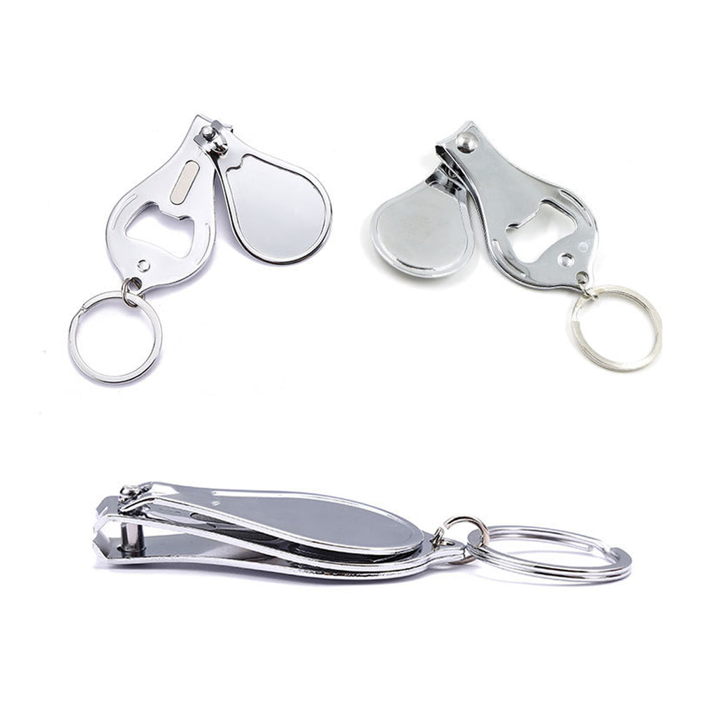 Bottle Opener Keychain Nail Clipper