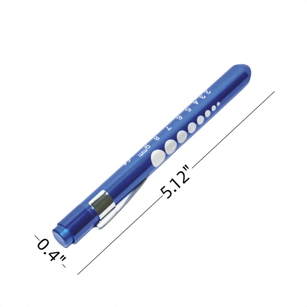 Multi - Colored, Reusable Aluminum Alloy Led Pupillary Penlight Set For Medical Check & Teaching
