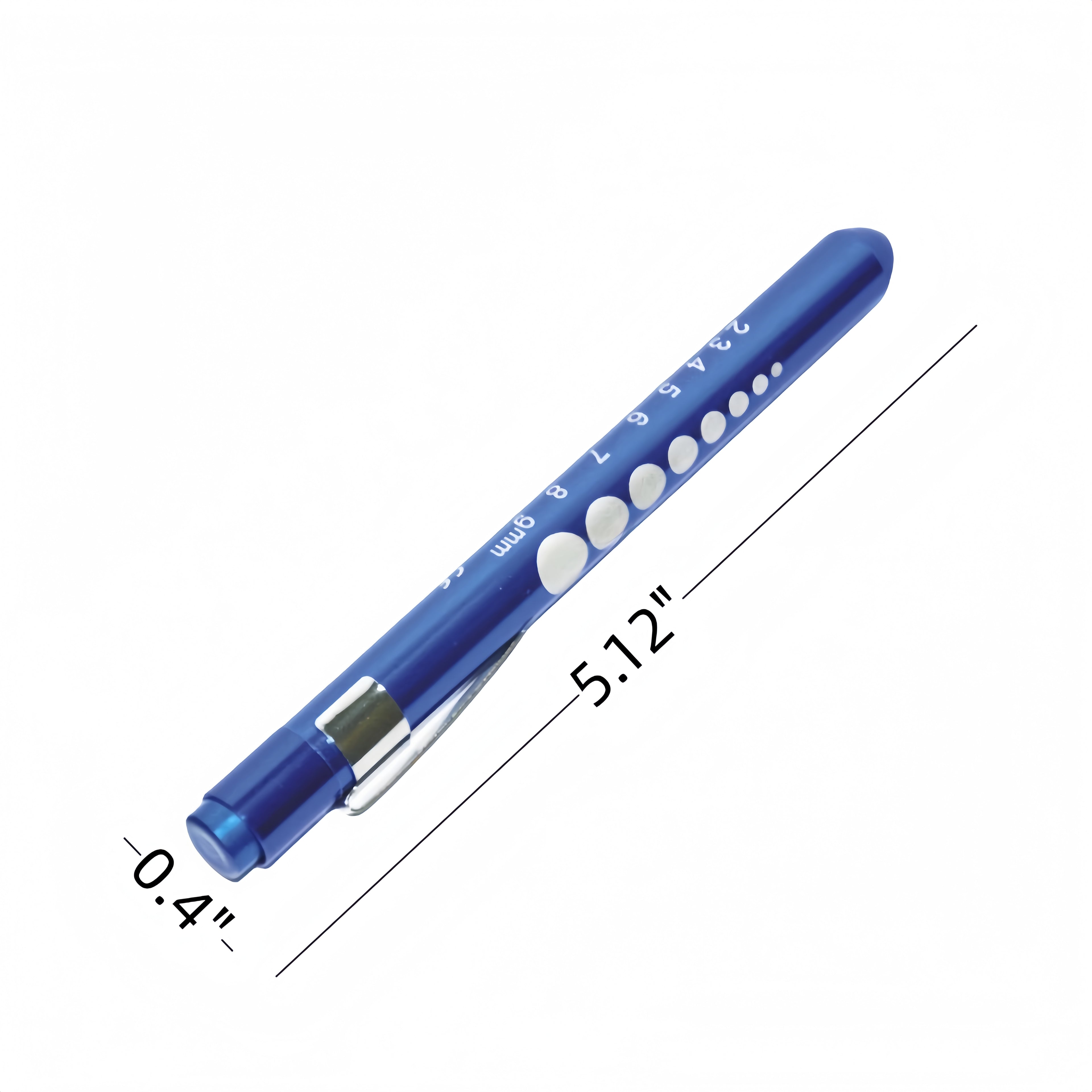 Multi - Colored, Reusable Aluminum Alloy Led Pupillary Penlight Set For Medical Check & Teaching