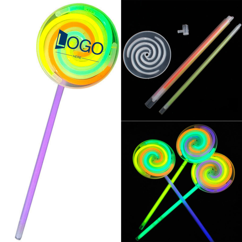 Twirl Glow Lollipop Light Wand