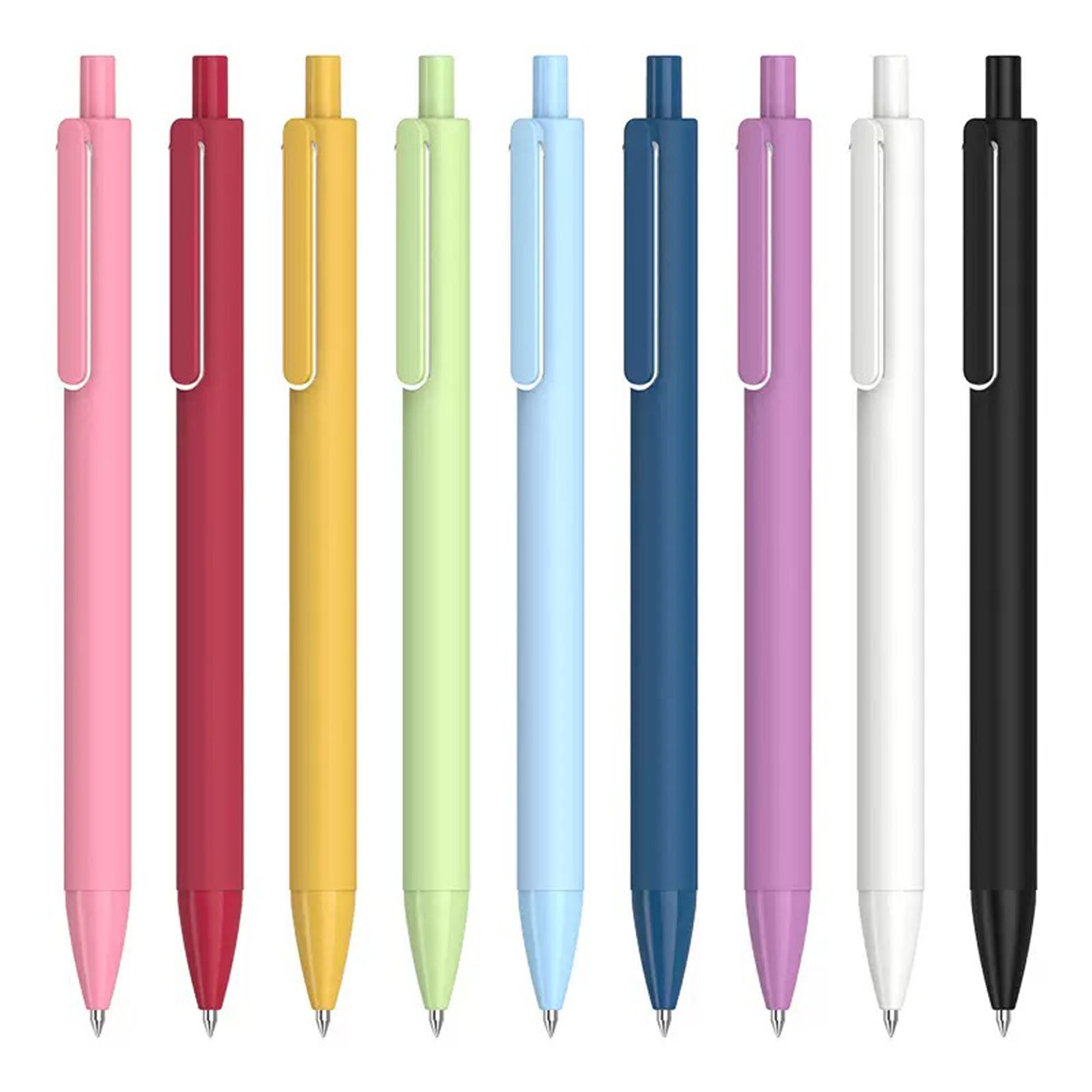 Ink 0.5 MM ABS Press Gel Pen with 4.5g Spring Weighting