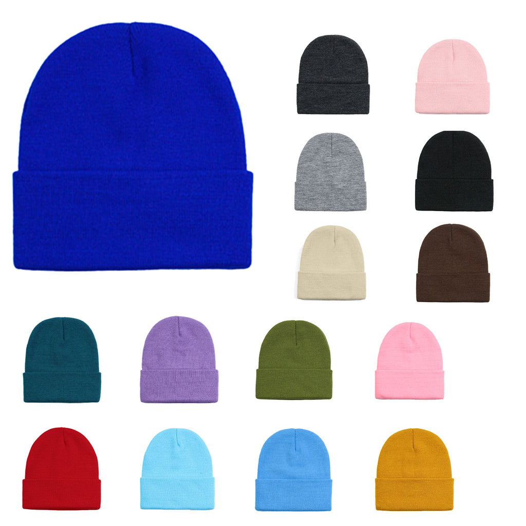 Knitted Cuffed Beanie
