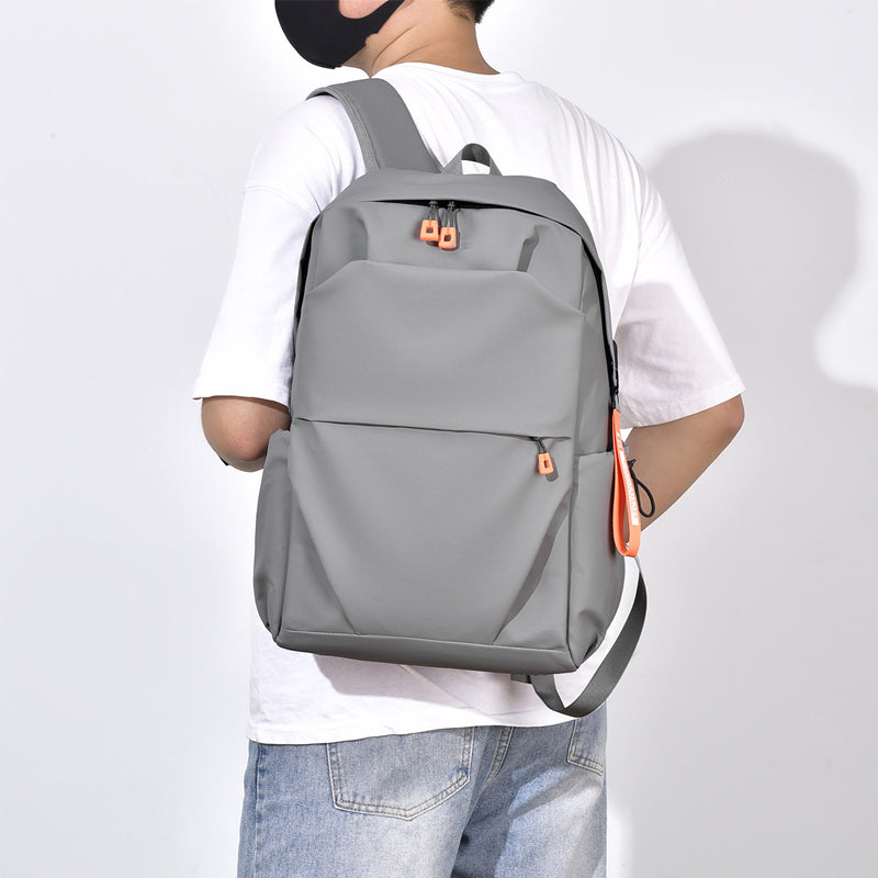 Solid-Color Lightweight Backpack