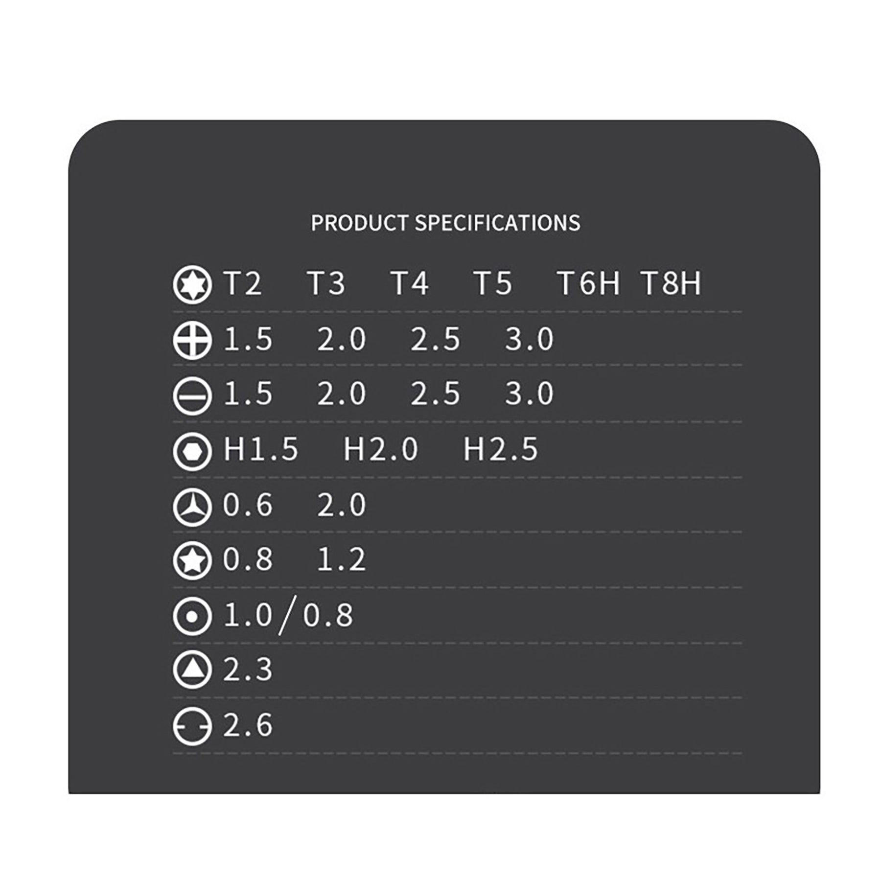 24 In 1 Multifunction Precision Screwdriver Bit Sets
