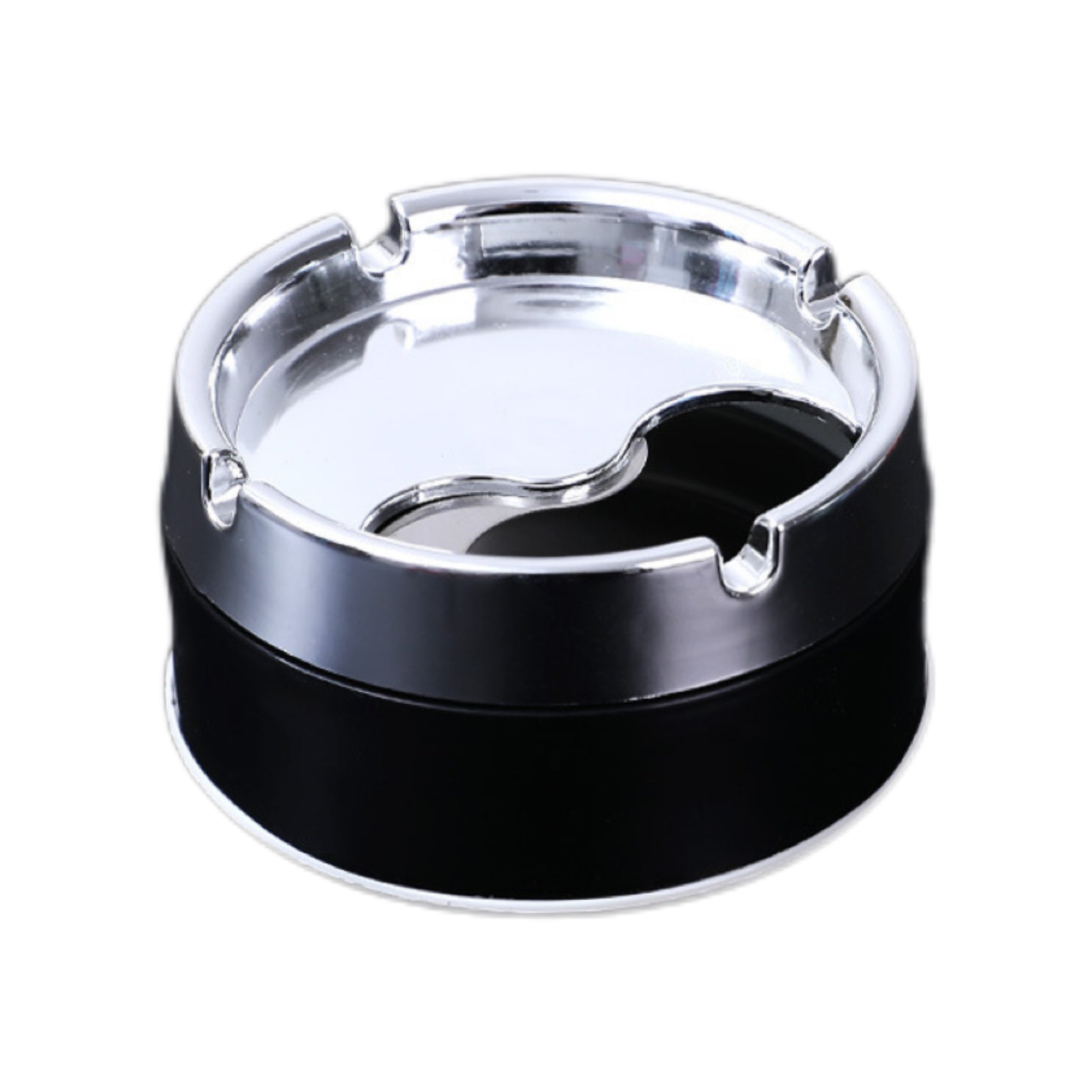 Rotating Sealed Stainless Steel Ashtray