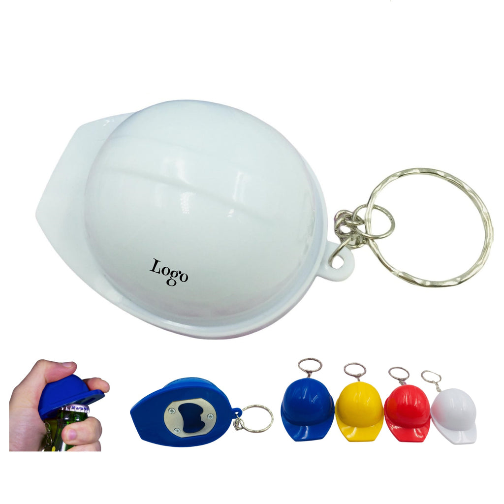 Hard Hat Opener Keychain