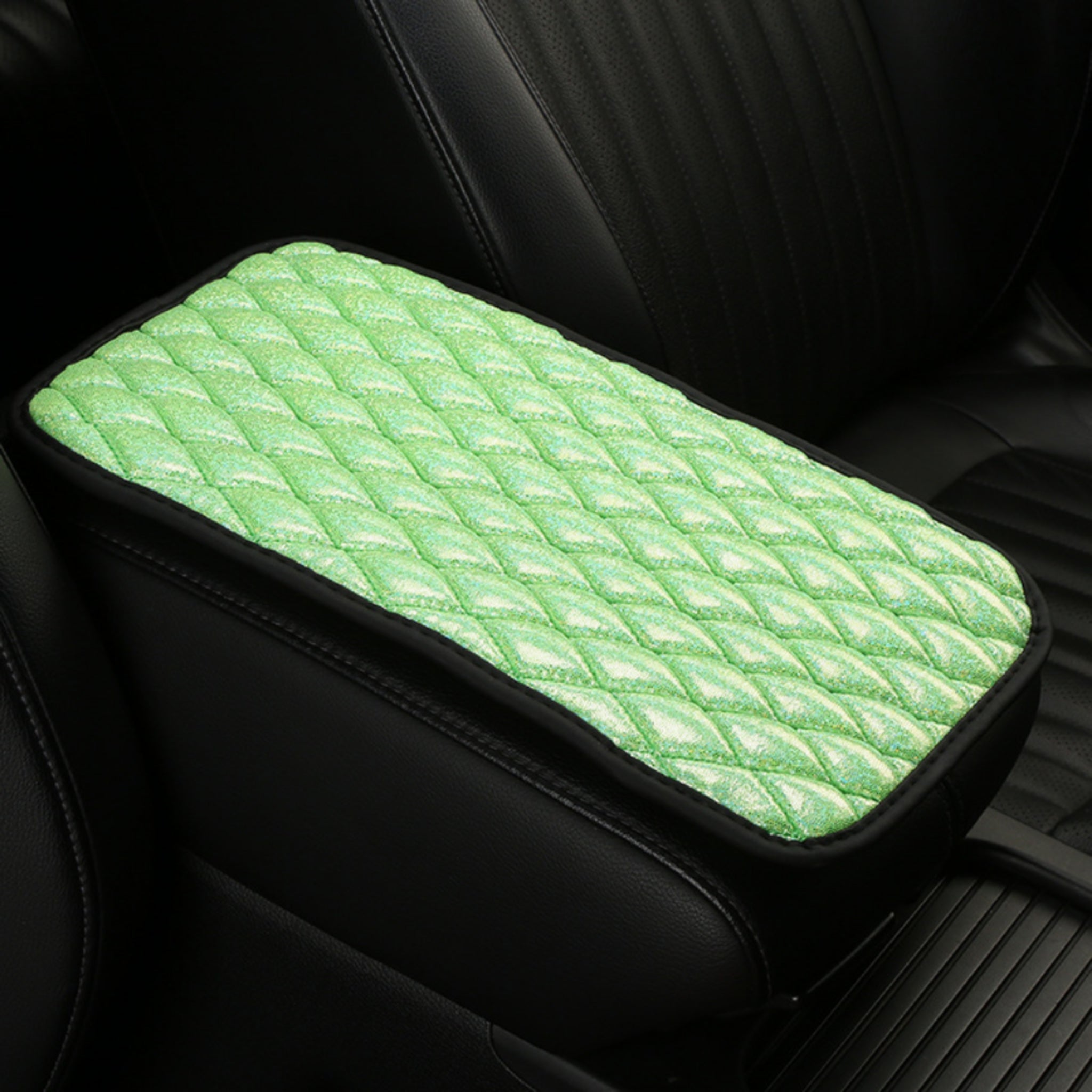 Console Top Pad Carbon Print Non Slip Ergonomic