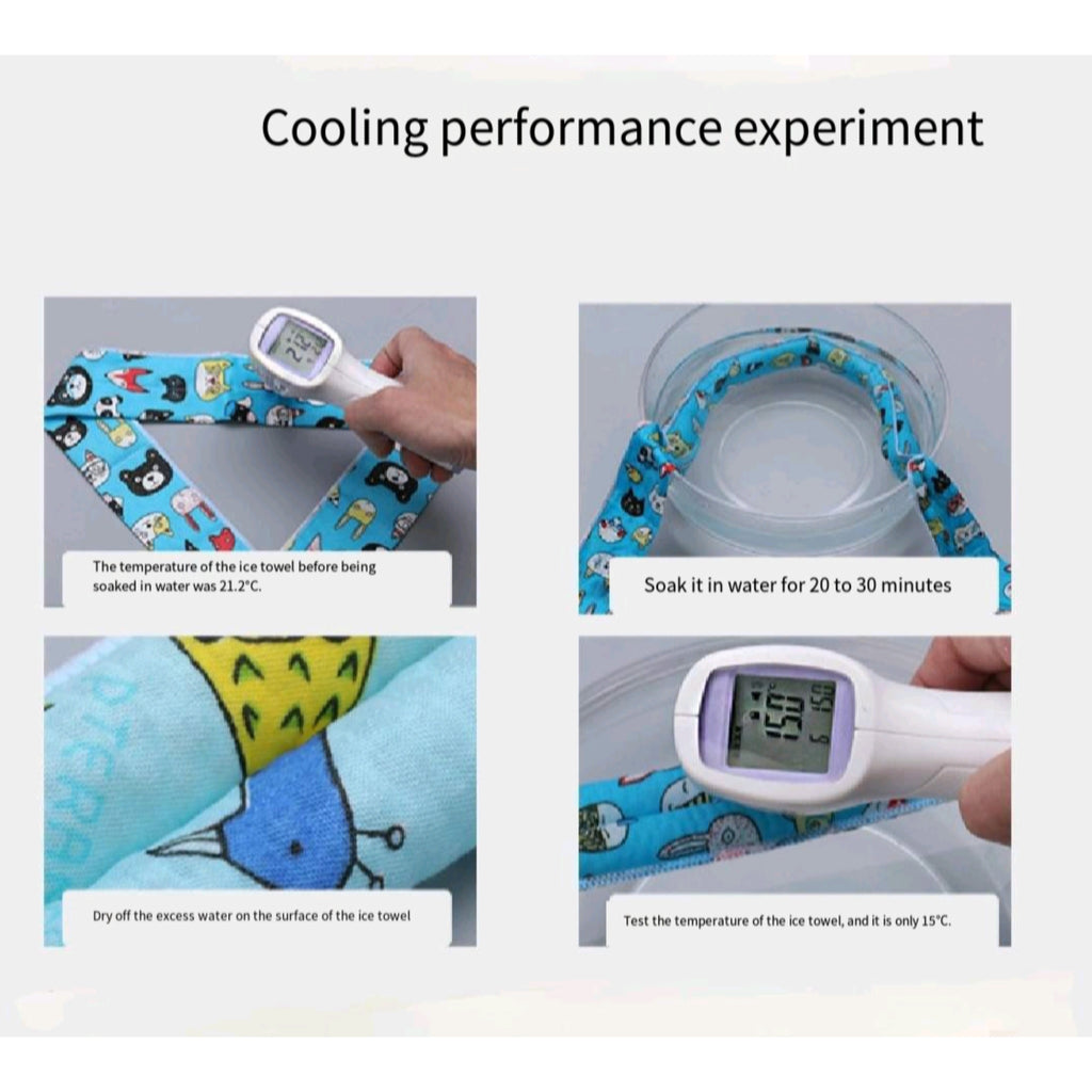 Cooling Bandana Neck Paisley Evaporative Summer Sport Pet
