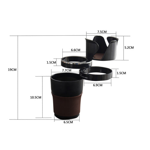 360 Rotating Car Cup Holder