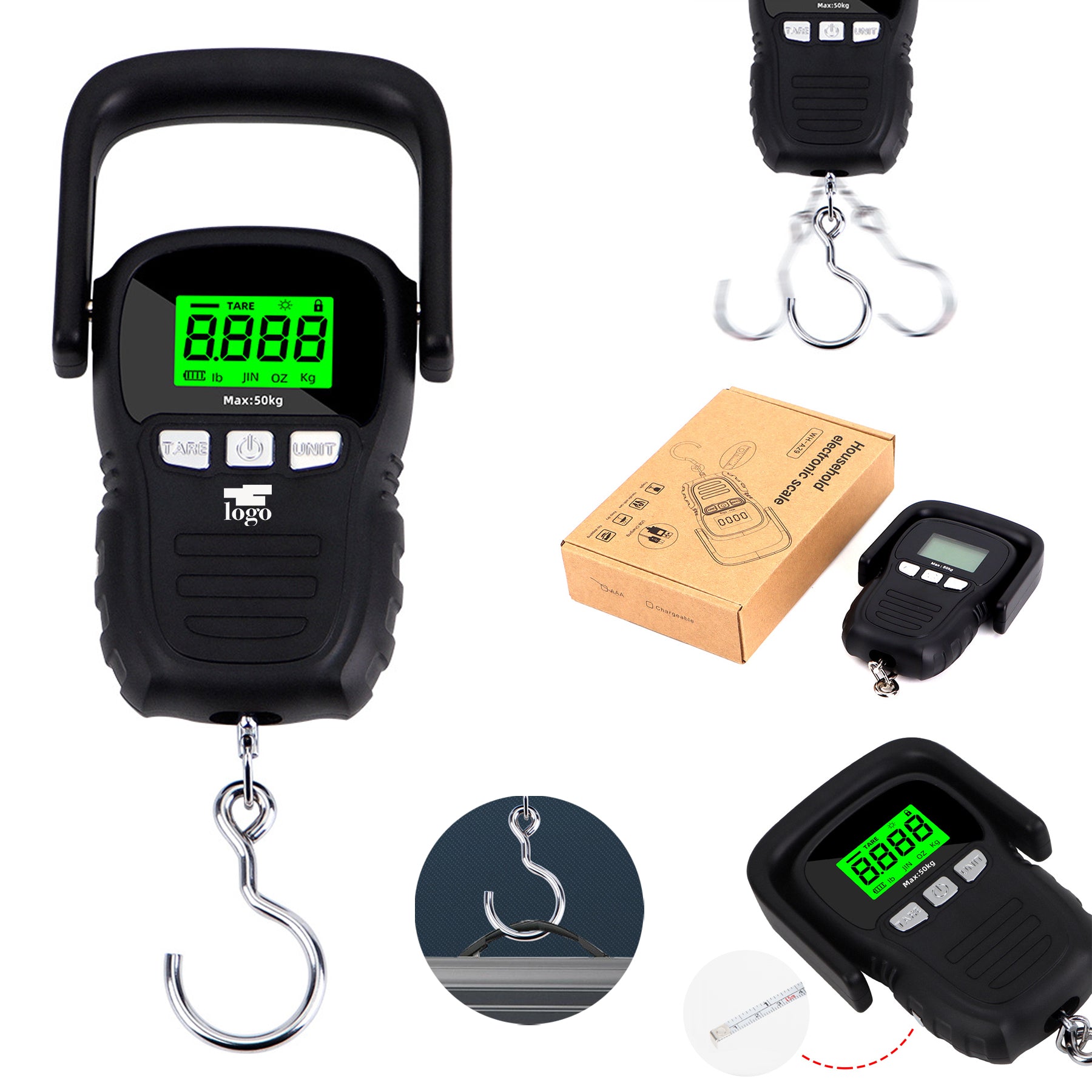 Multifunctional Electronic Handheld Scale