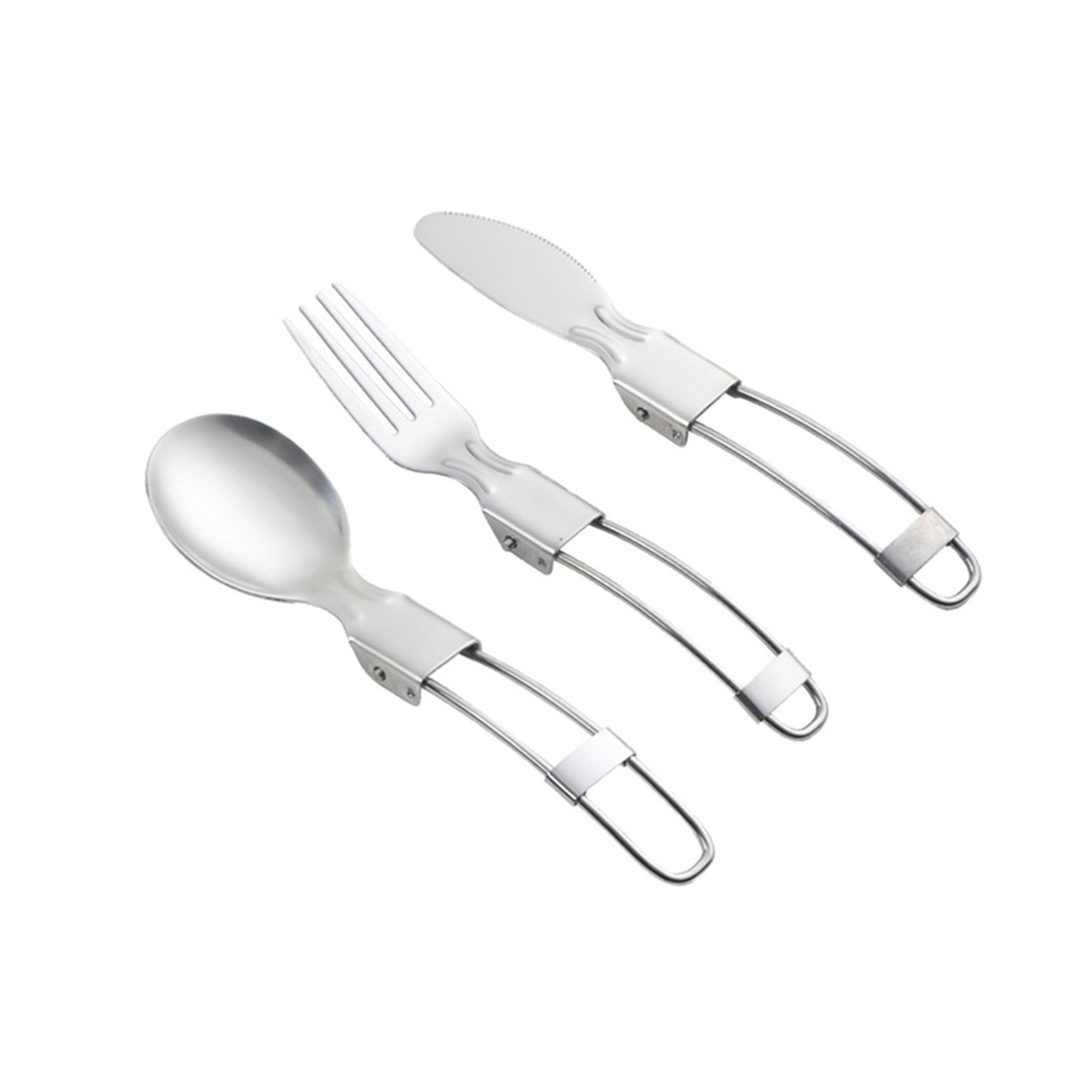 Stainless Steel Foldable Cutlery Set