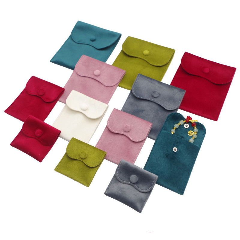 Double-Sided Fleece Jewelry Pouch