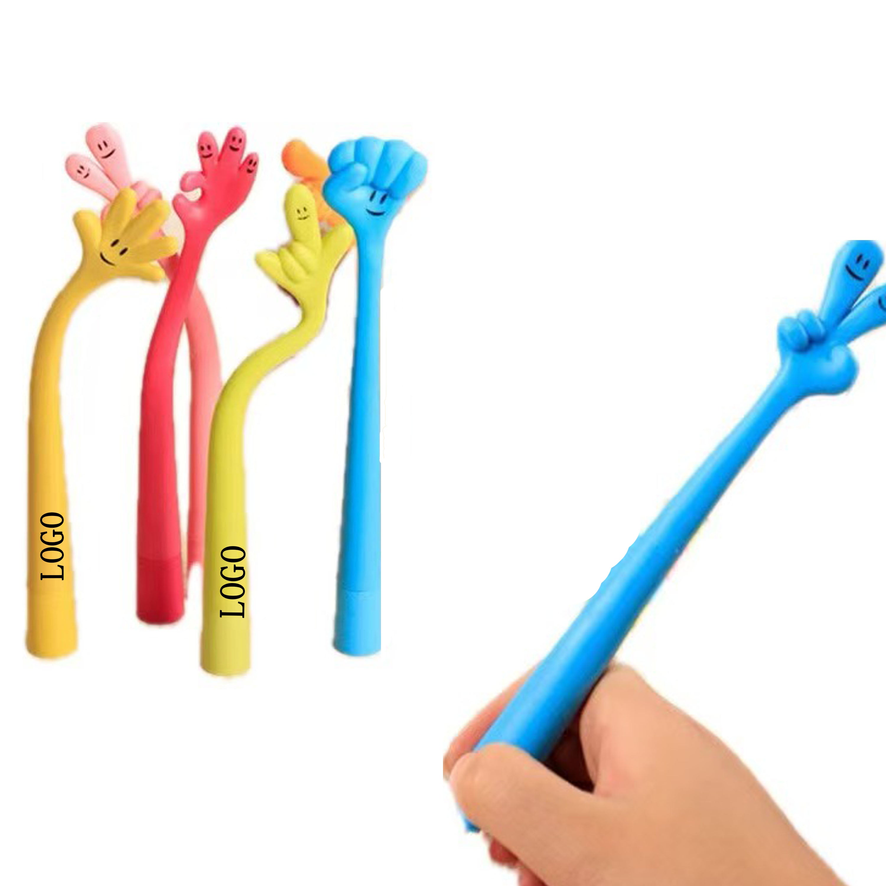 Smile Face Gesture Gel Pen