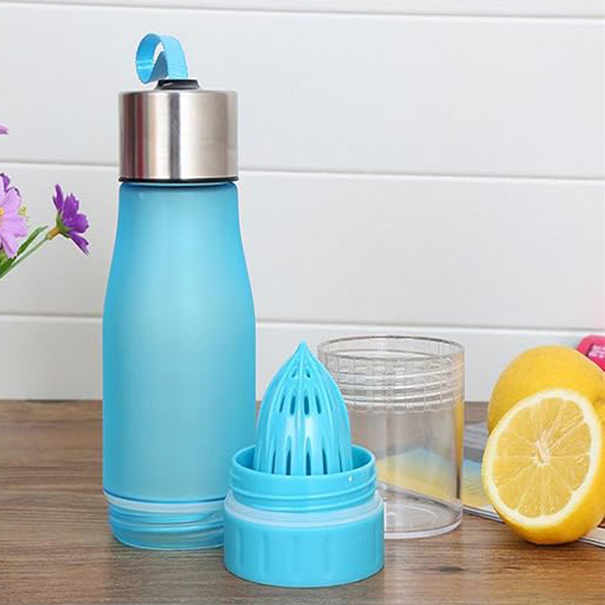 Plastic Lemonade Water Bottle