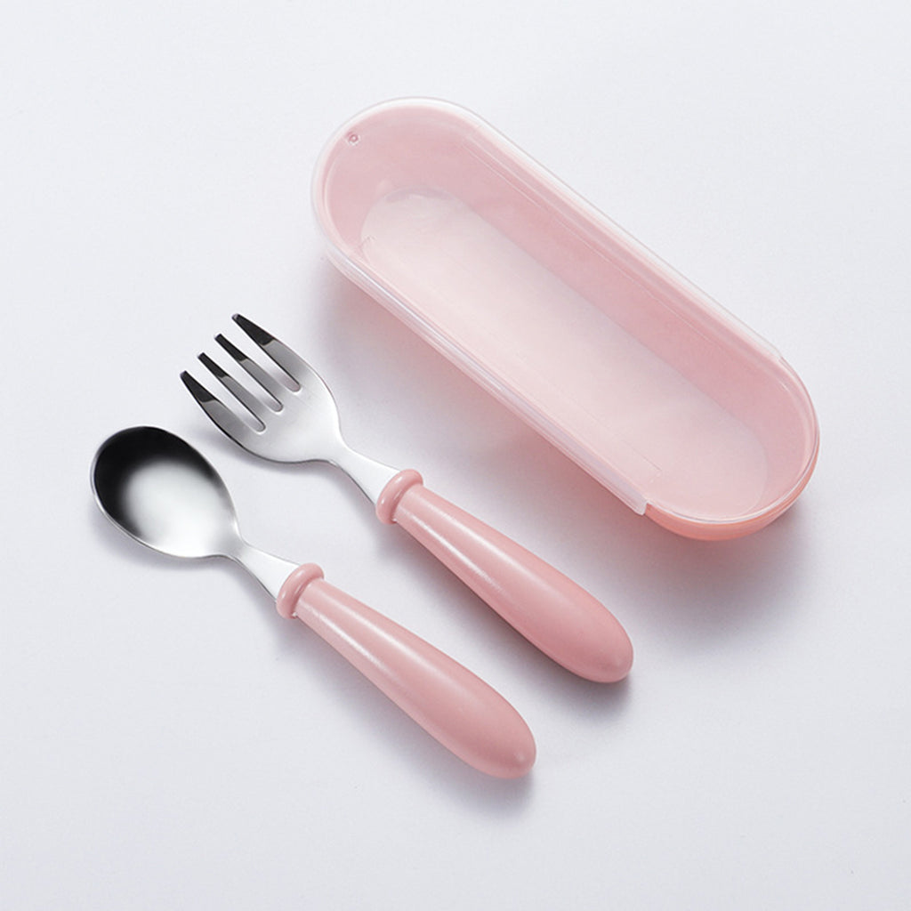 Cartoon Stainless Steel Children Tableware Set