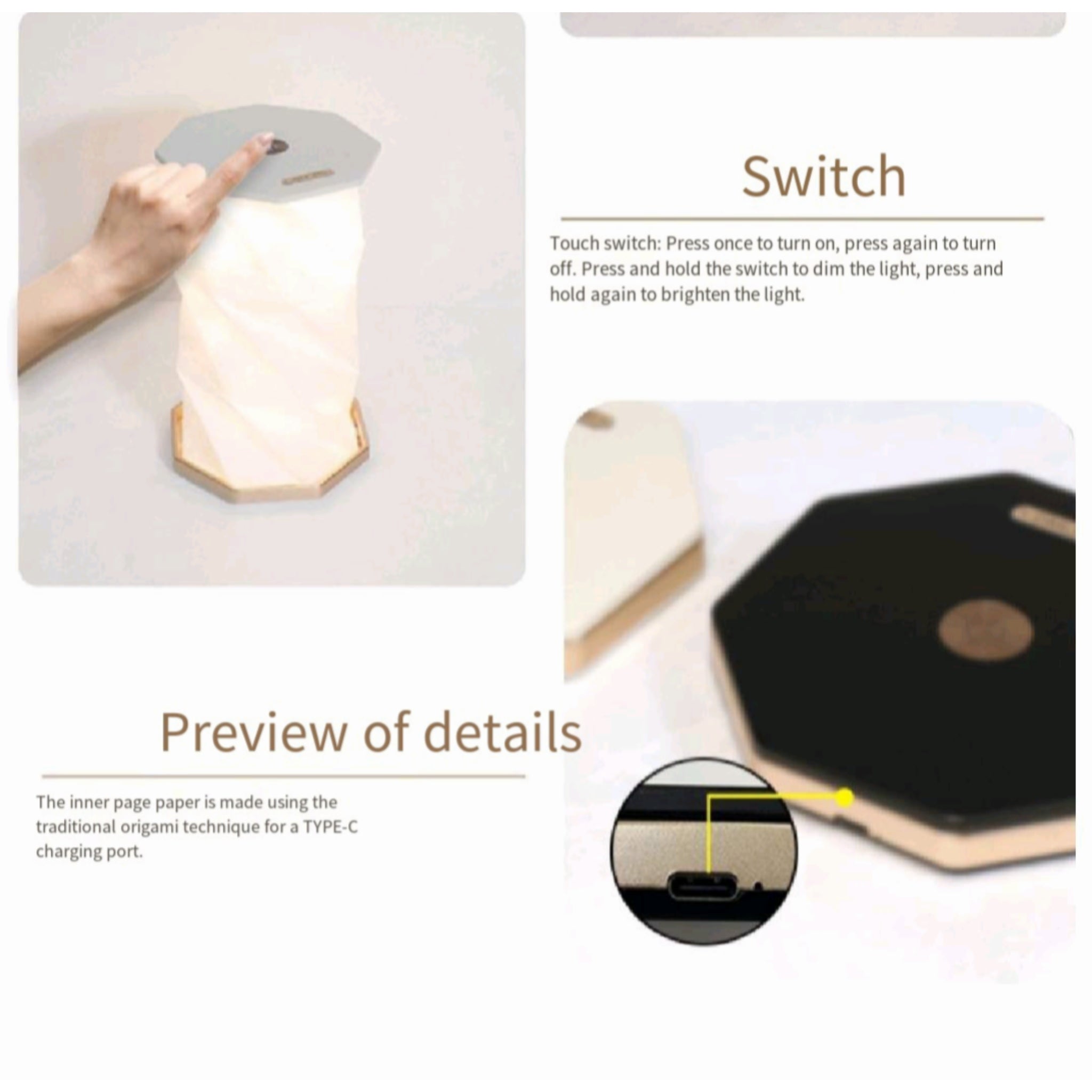LED Book Light Foldable Desk Gift Campus Decor