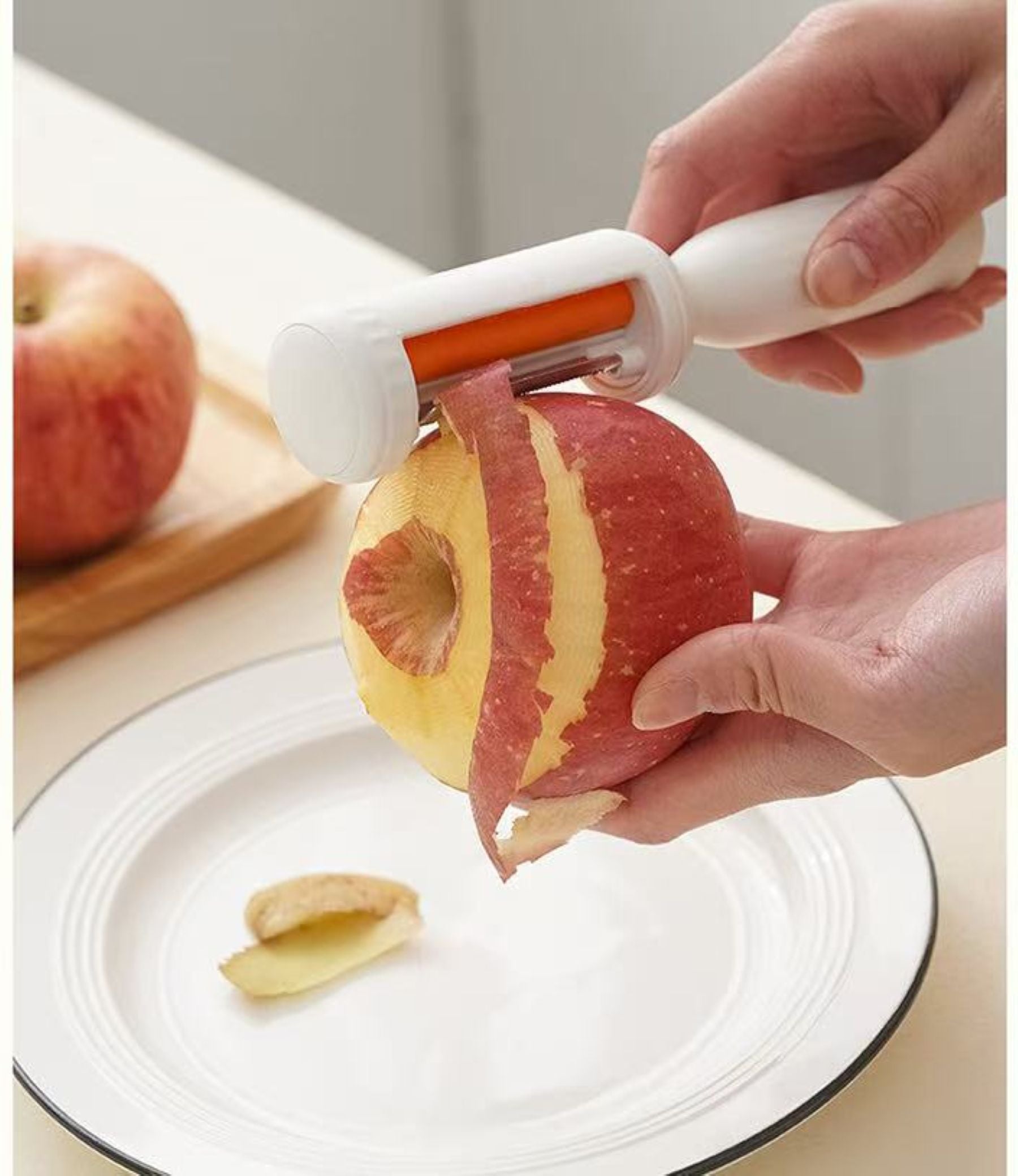 Multifunctional Scrubbing And Peeling Knife