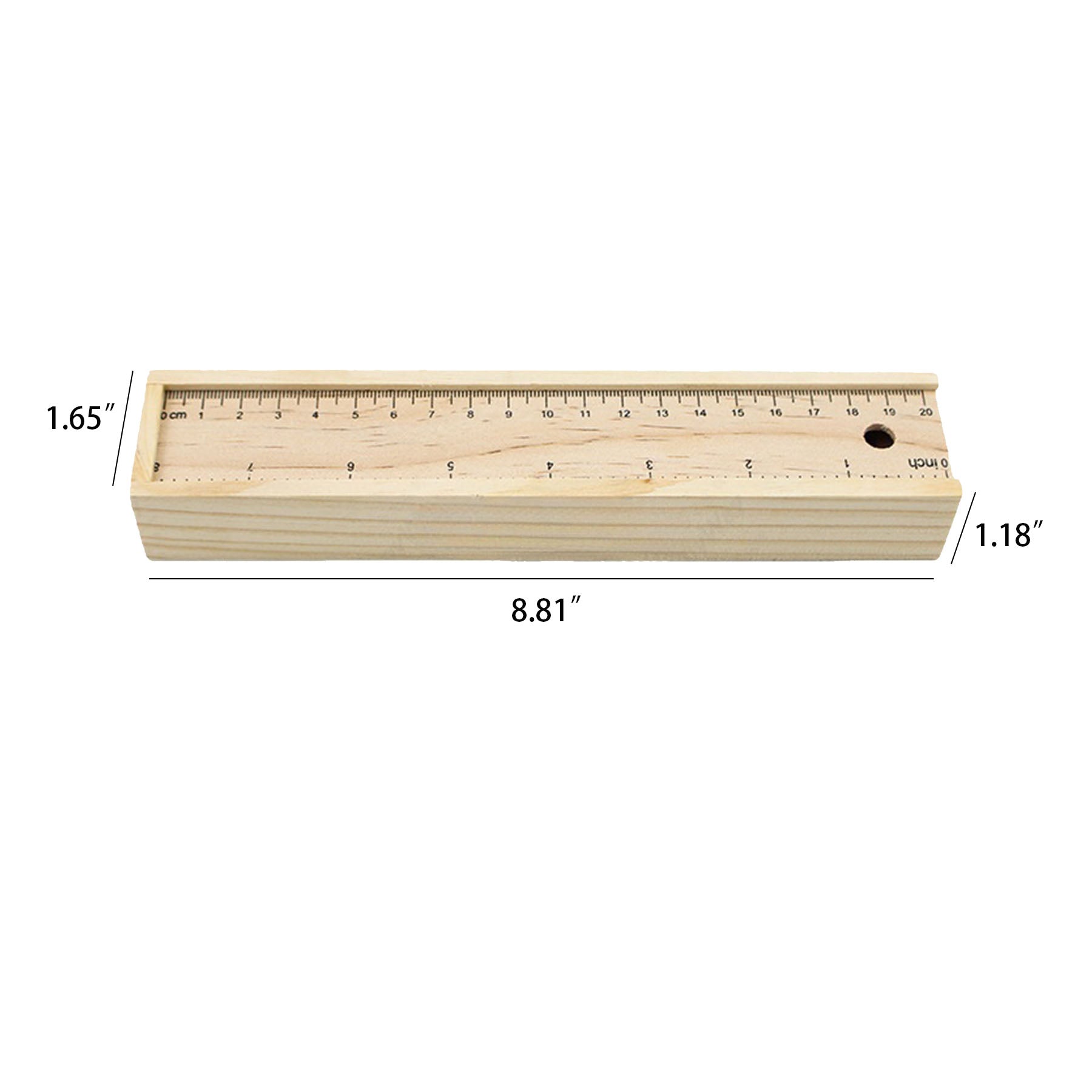 12 Color Natural Wood Colored Pencil Set