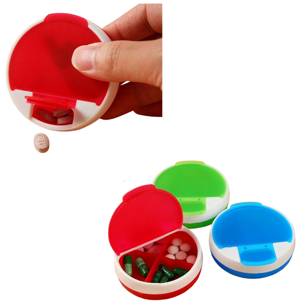 Plastic Rotating Pill Organizer