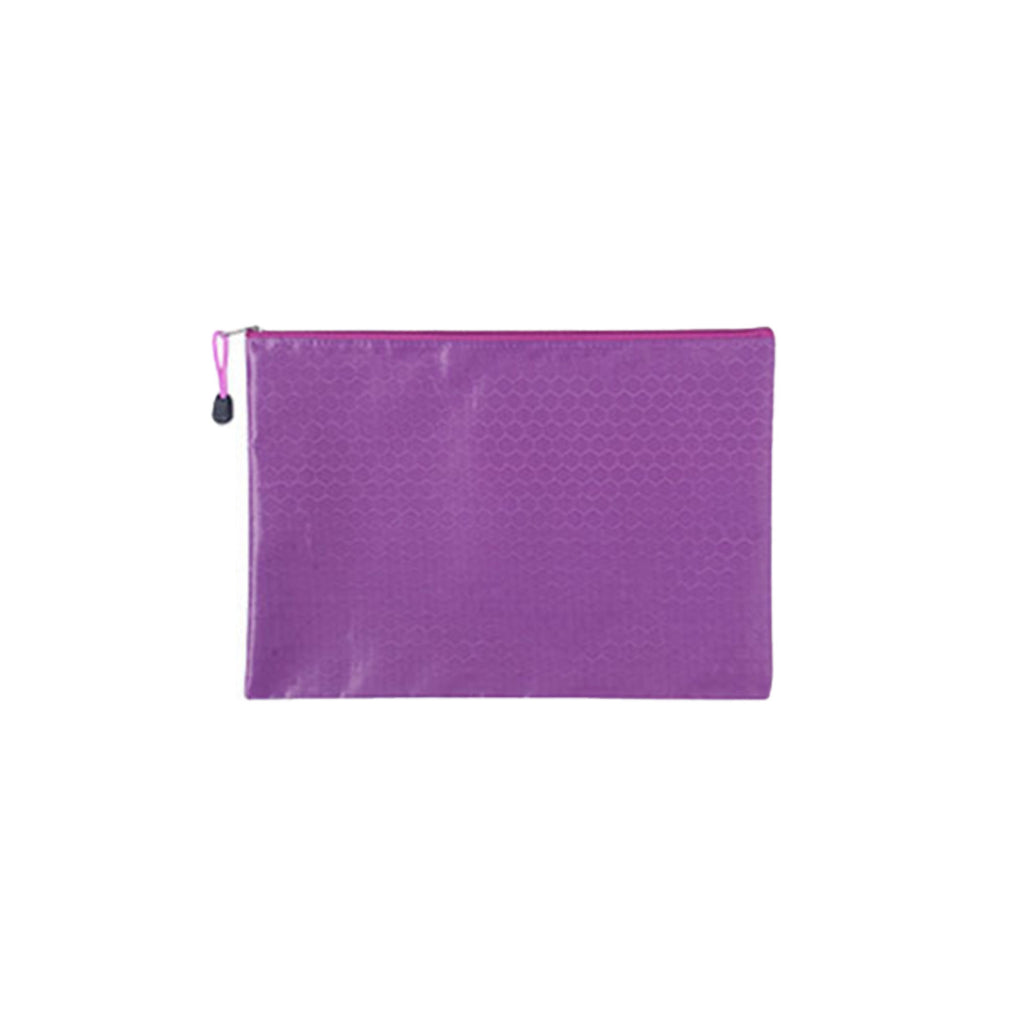 Durable Canvas A4 Zipper Document Pouch