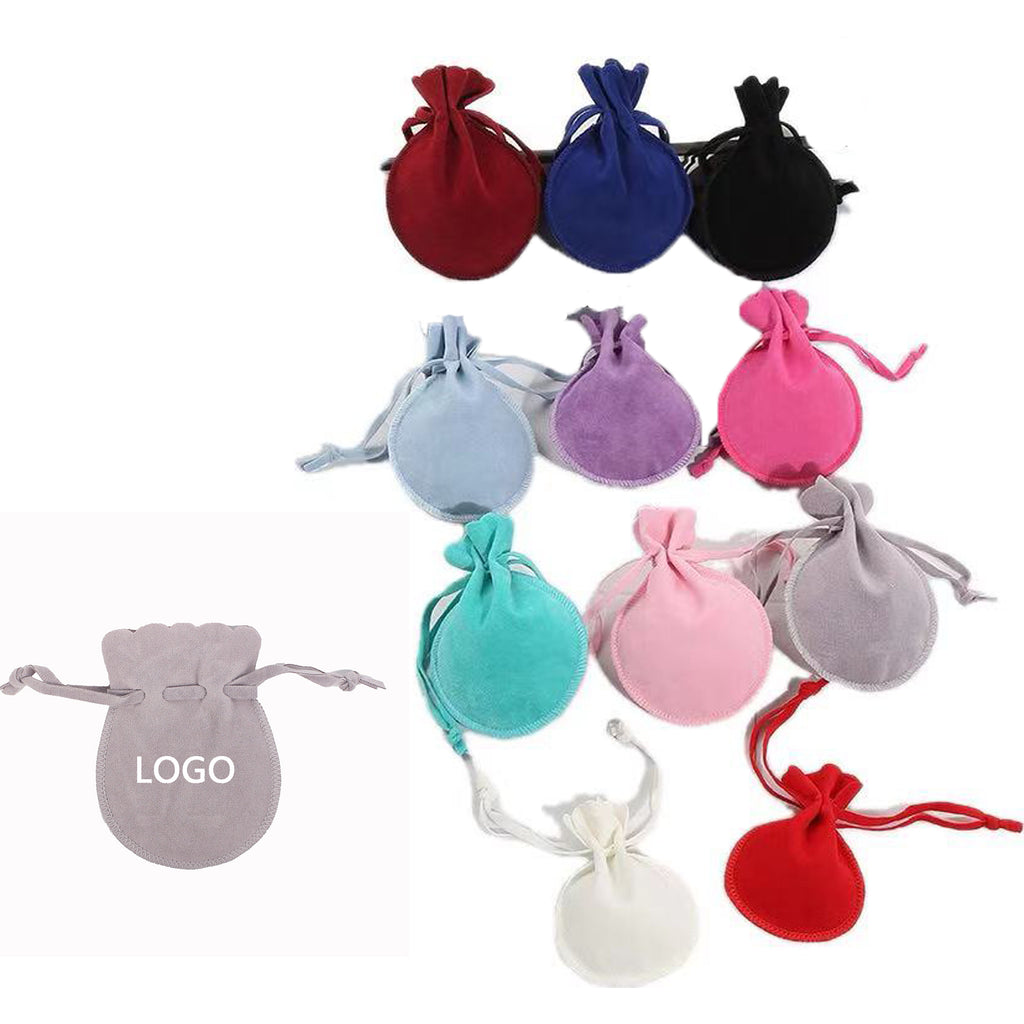 Colorful Velvet Drawstring Pouch