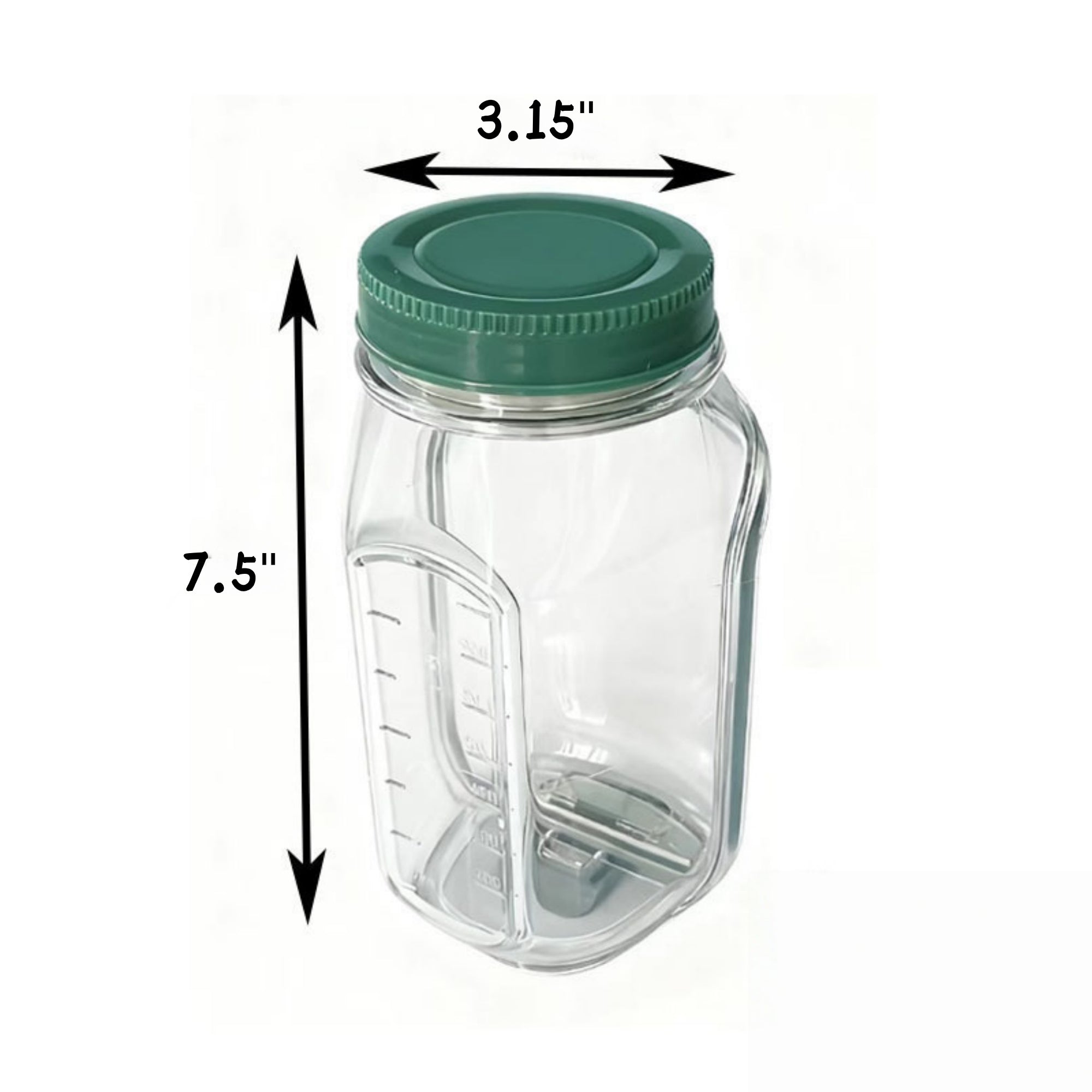 Salad Jars With Lids Lids Meal Prep