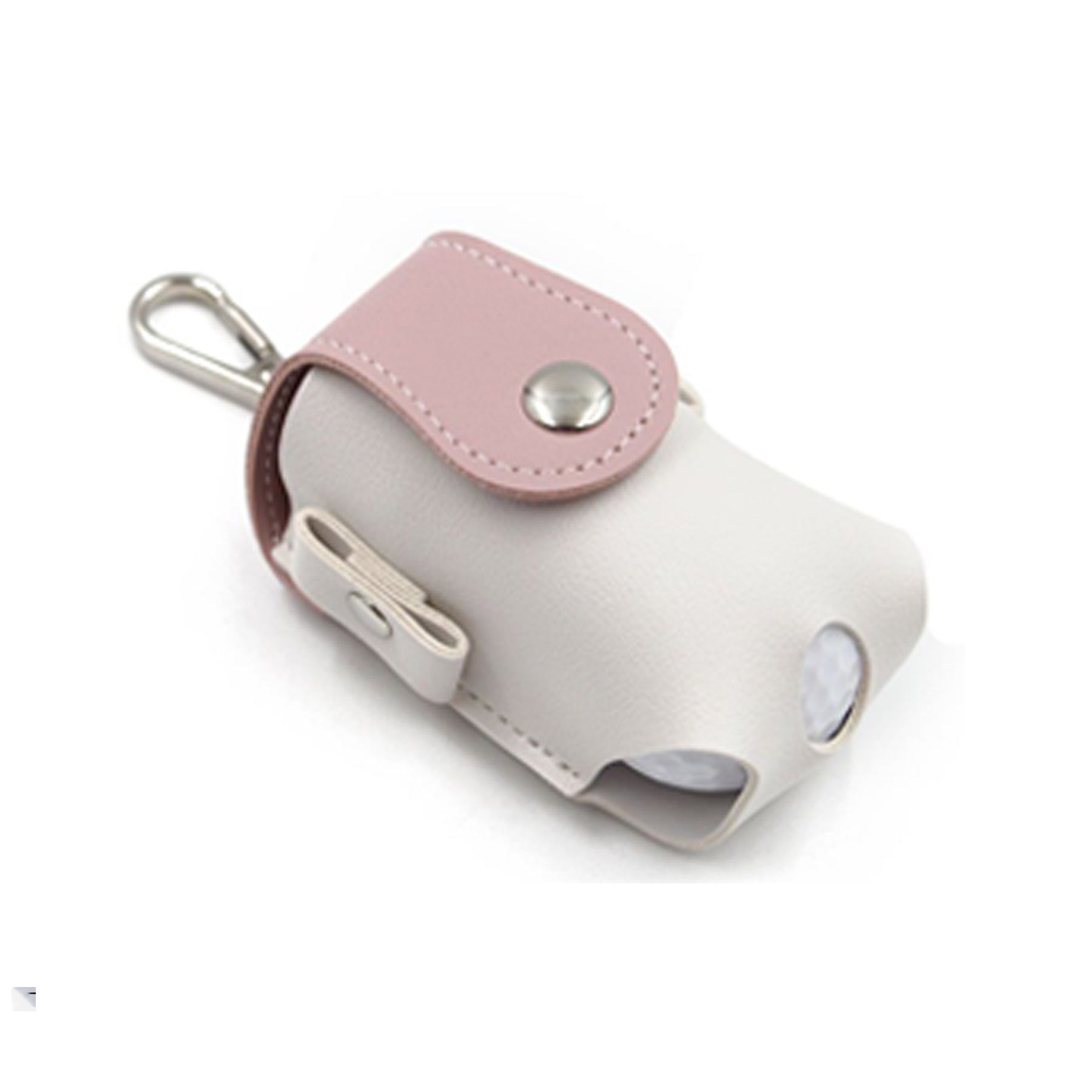 Portable Golf Tees Pu Leather Hang On Waist Gift Golf Ball Pouch