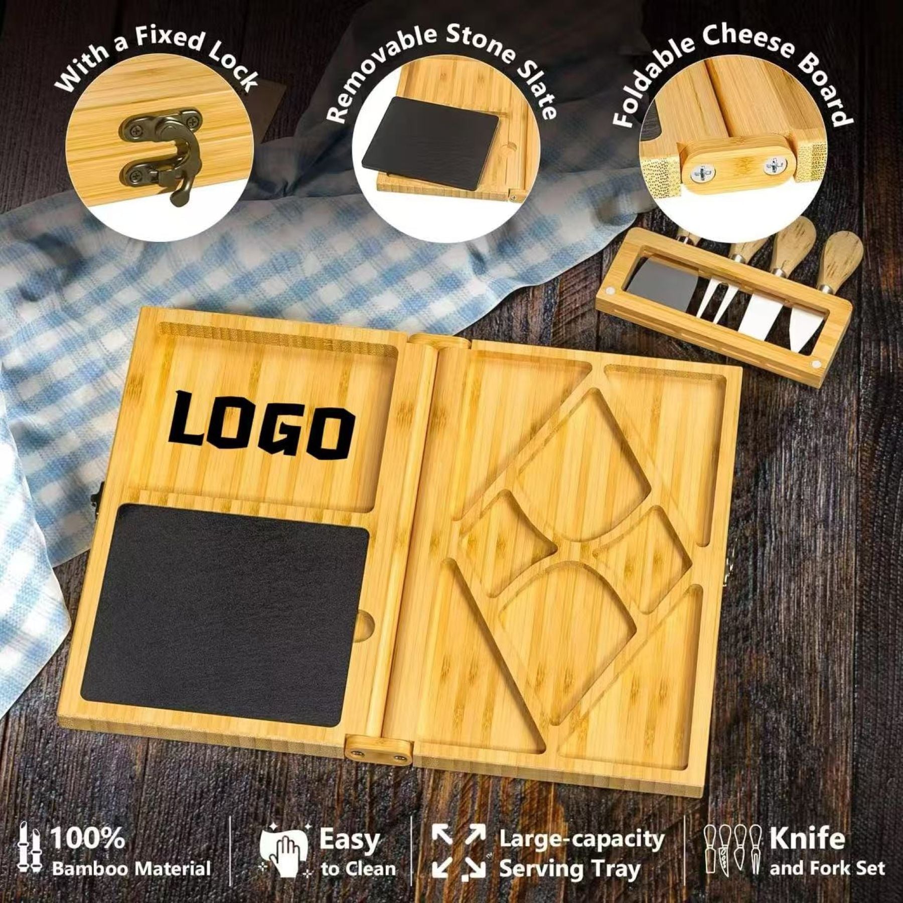 Foldable Cooked Food Tray
