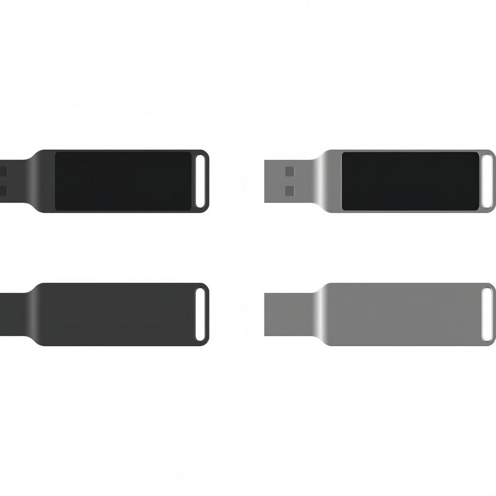 8GB Flash Drive With LED Light Up Logo