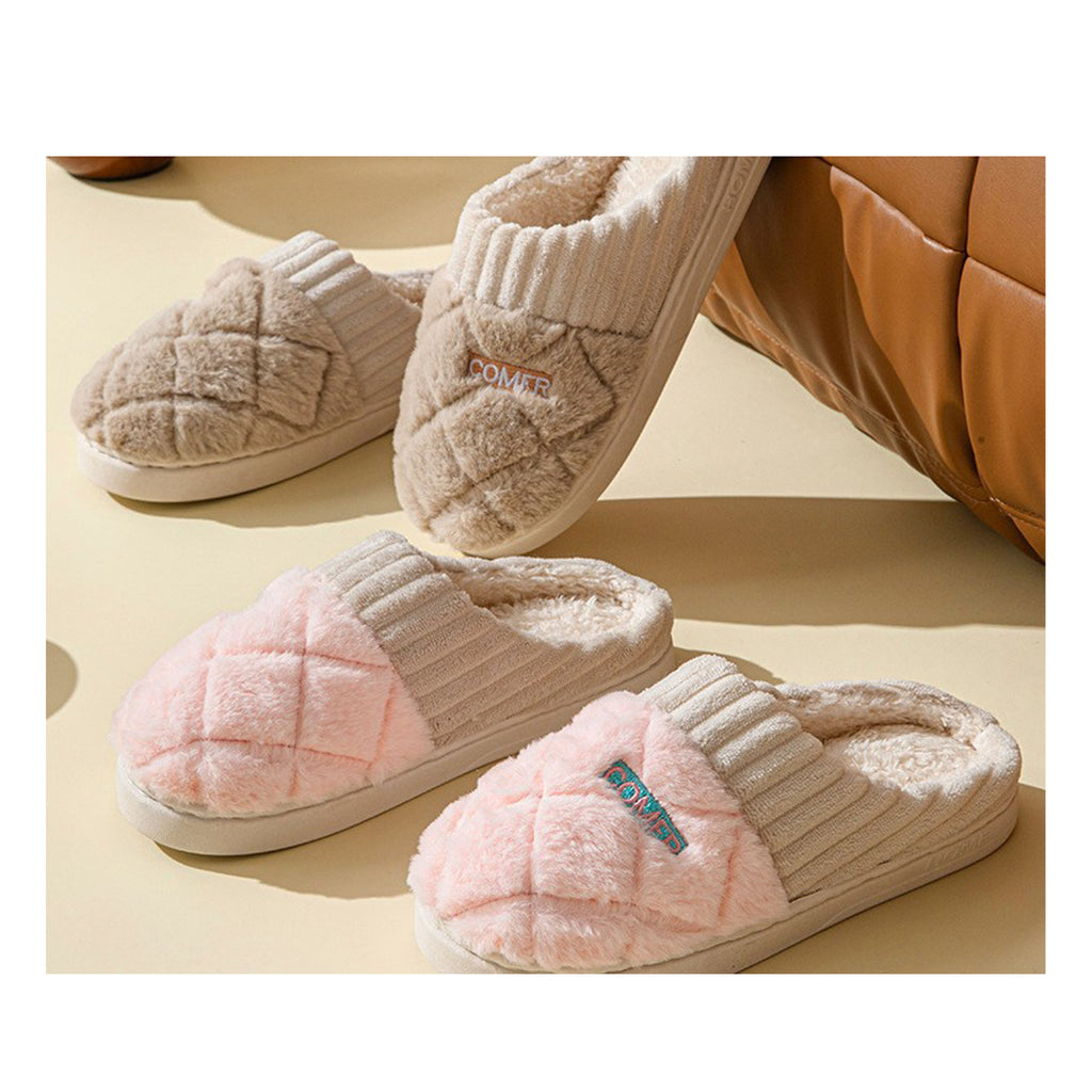 Unisex Men's Women's Cotton Slippers