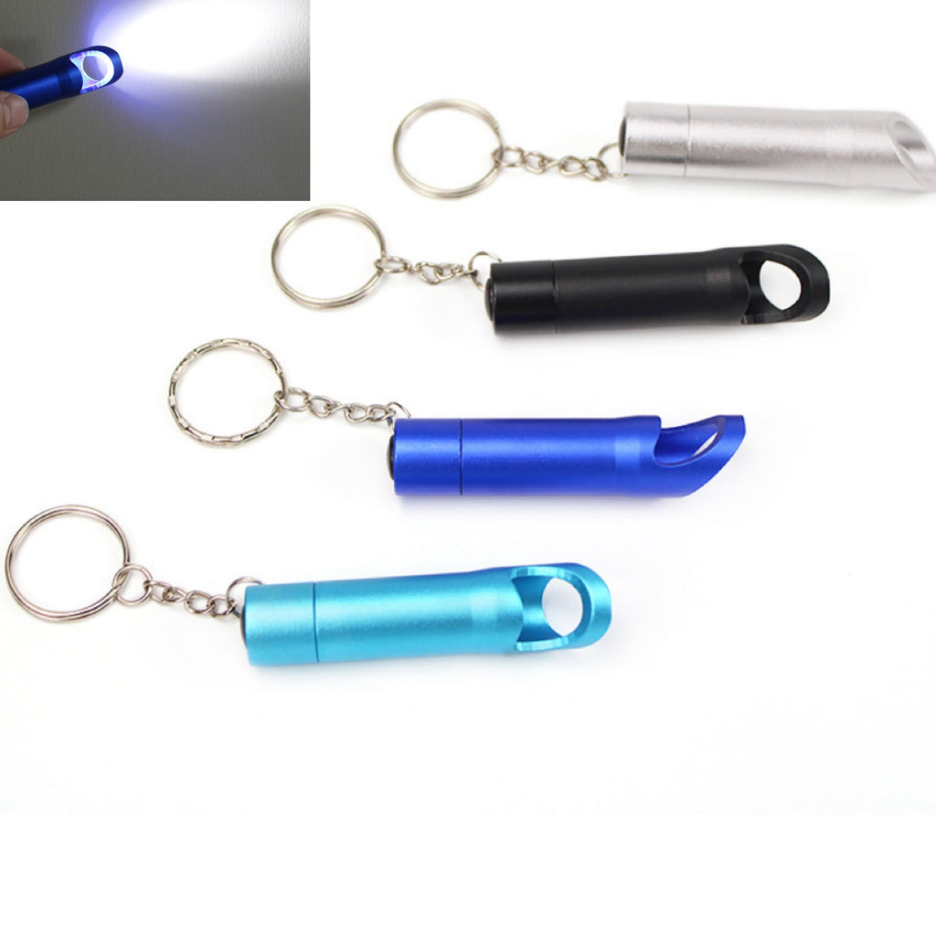 Multifunctional Mini Flashlight Keychain