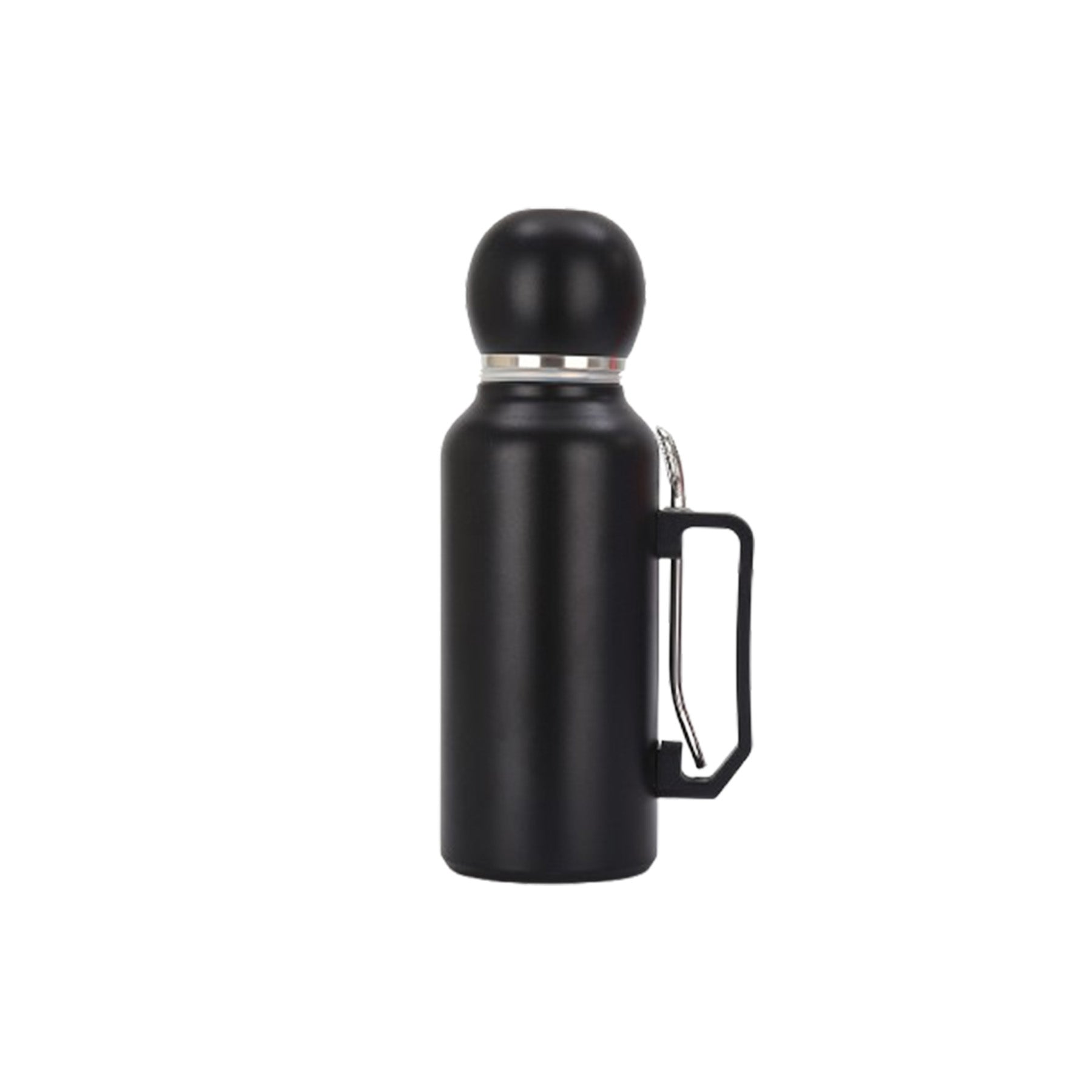 44Oz Stainless Steel Insulated Cup With Straw Spoon