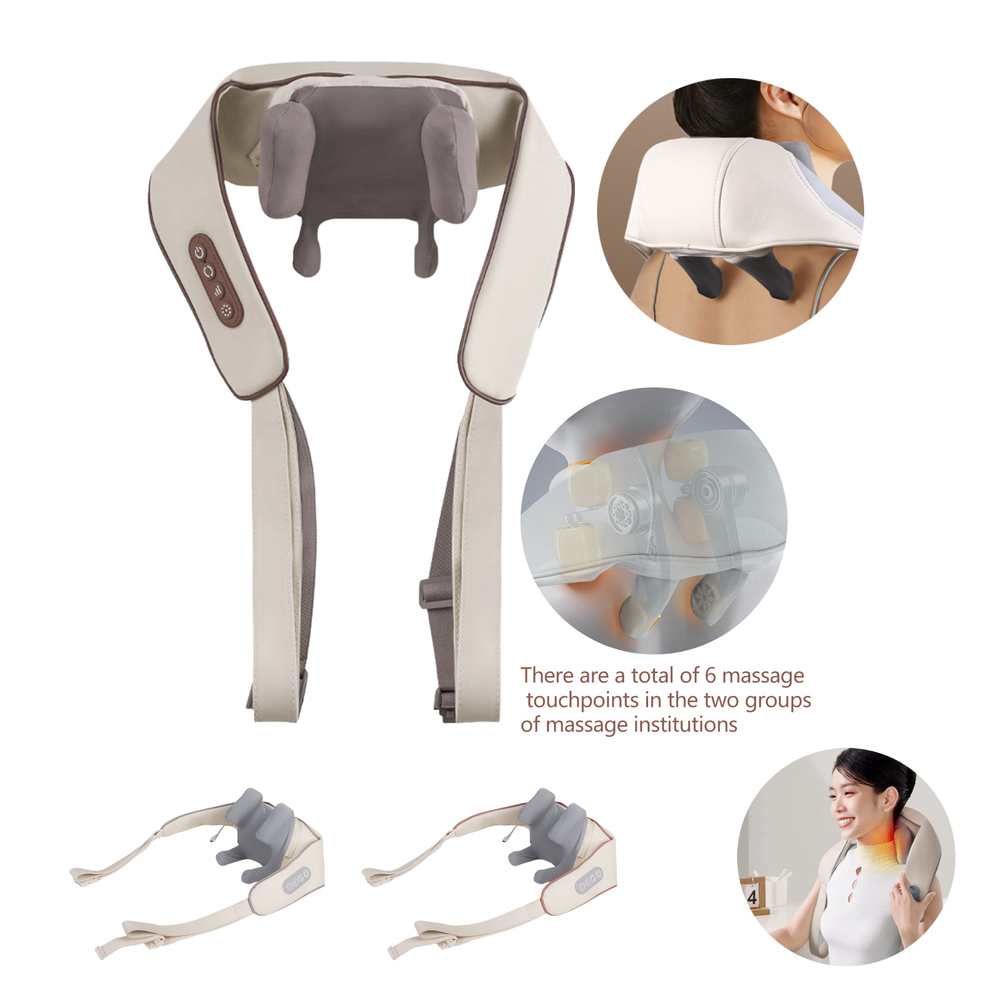 Neck Massager for Pain Relief Deep Tissue Relieves