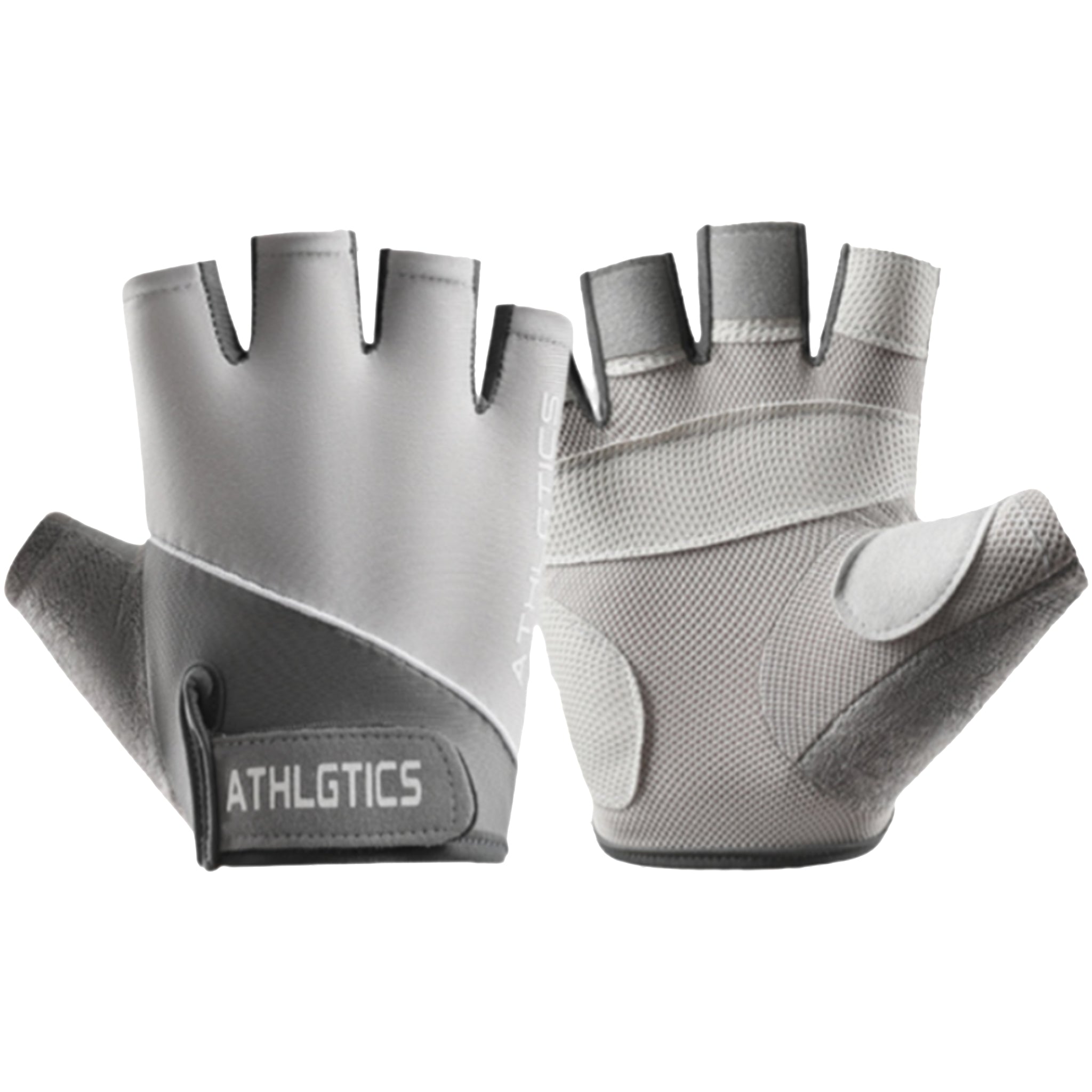 Unisex Fingerless Workout Gloves Non Slip UV Protection