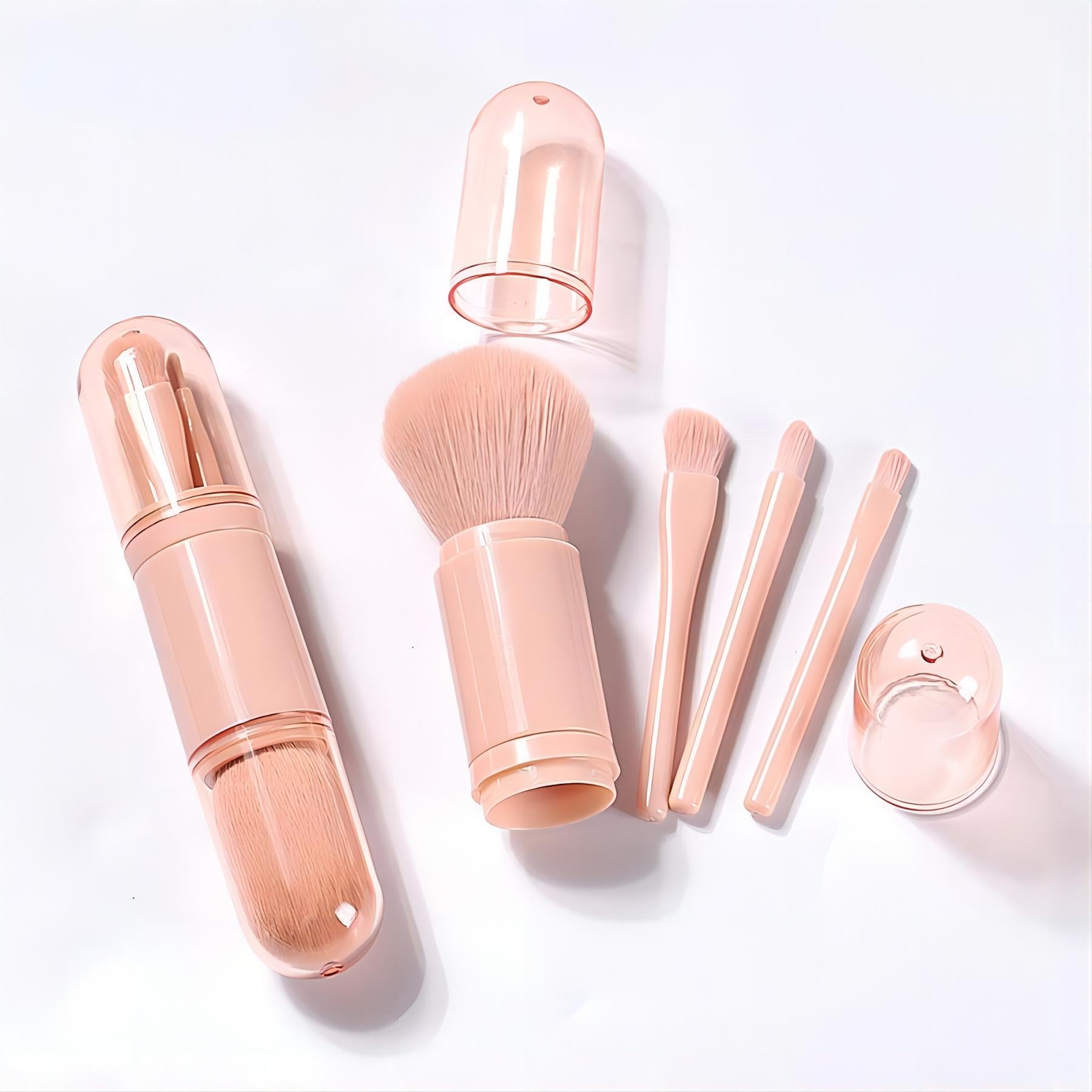 4 in 1 Makeup Brush Set