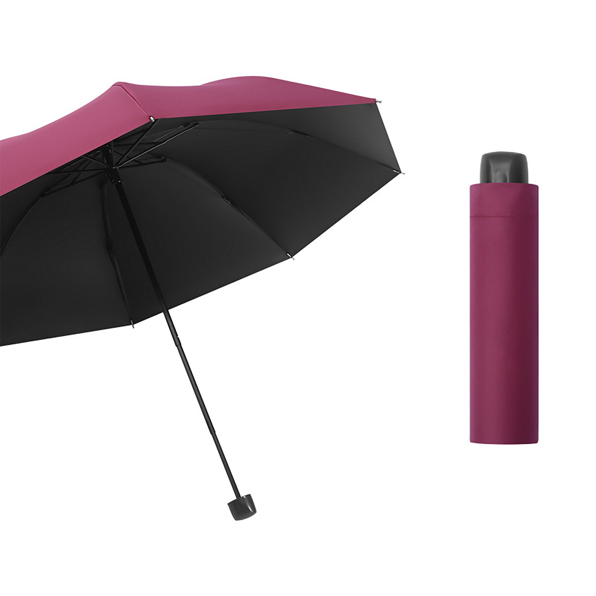 8 Ribs 3-Fold Umbrella
