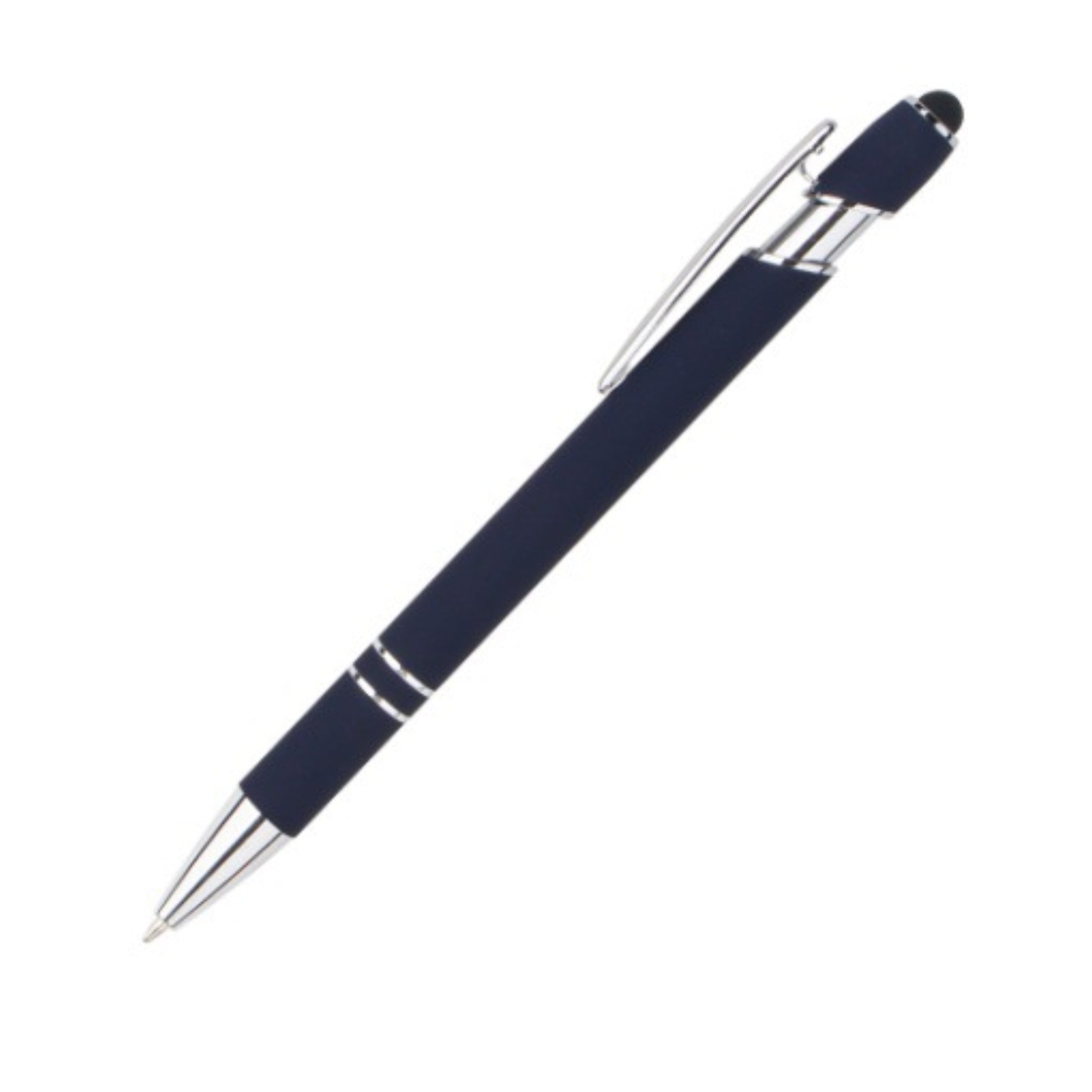 Retractable Multicolor Stylus Ballpoint Pen