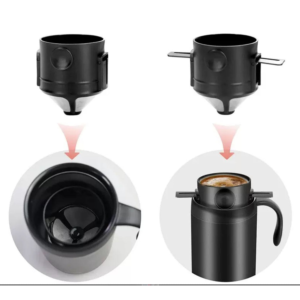 16.5 Oz. Portable Pour Over Coffee Dripper Set