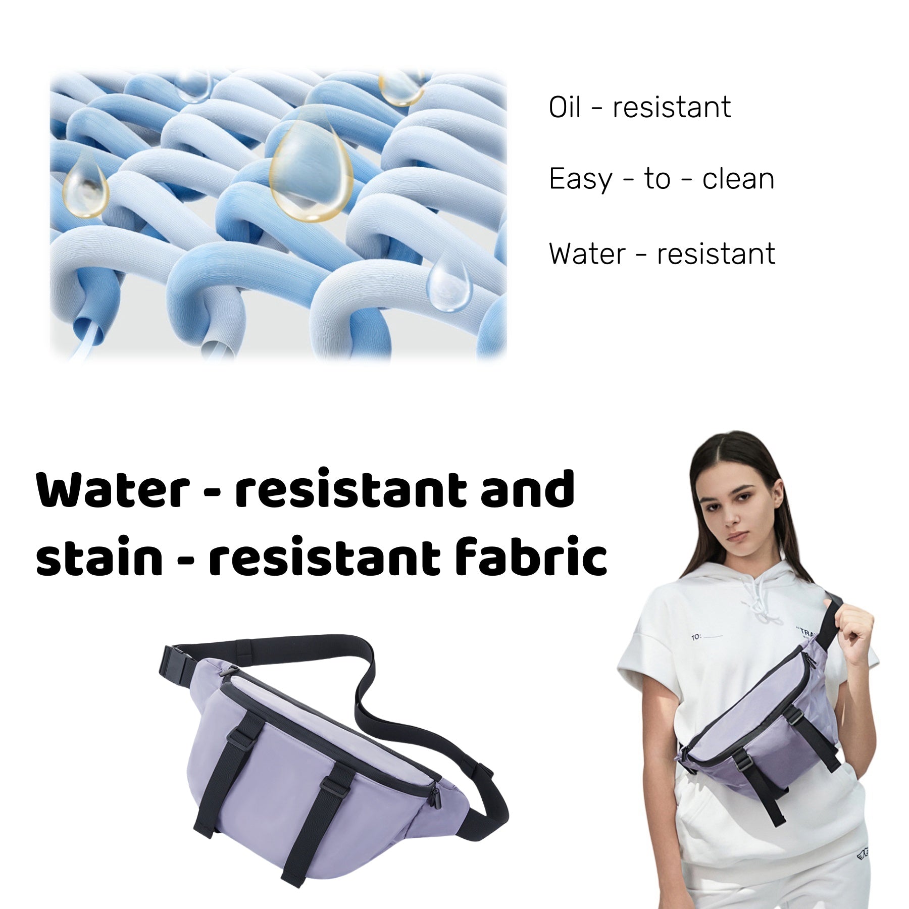 Multifunctional Crossbody Fanny Pack