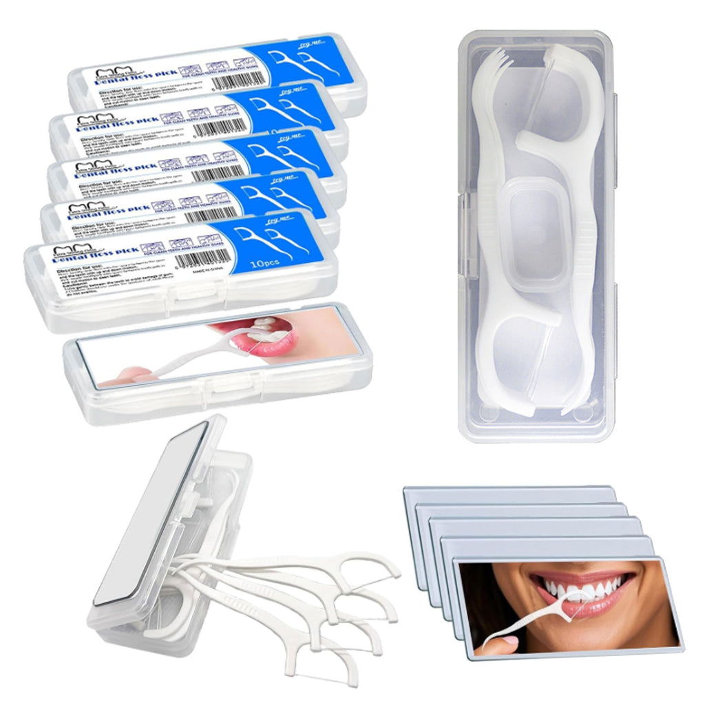 Portable Dental Floss Case Kit