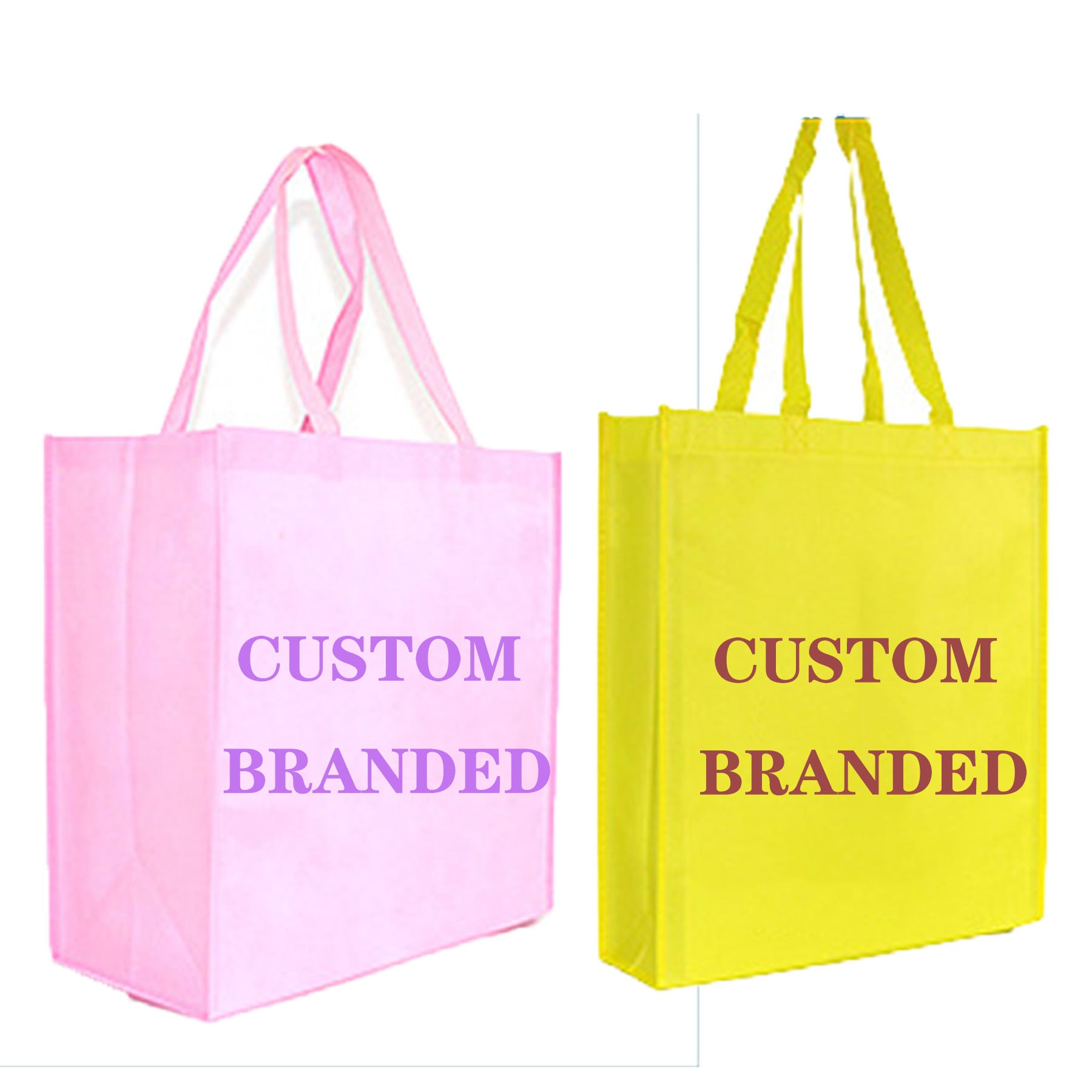 Non-Woven Tote Bags Reusable Gift Bags Party Bags Treat Bags