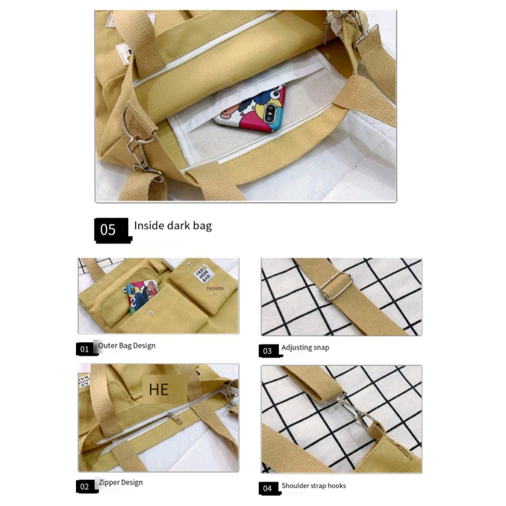 Women's Canvas Tote Bag