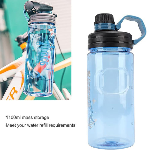 37 Oz Large Capacity Outdoor Sports Fitness Bottle